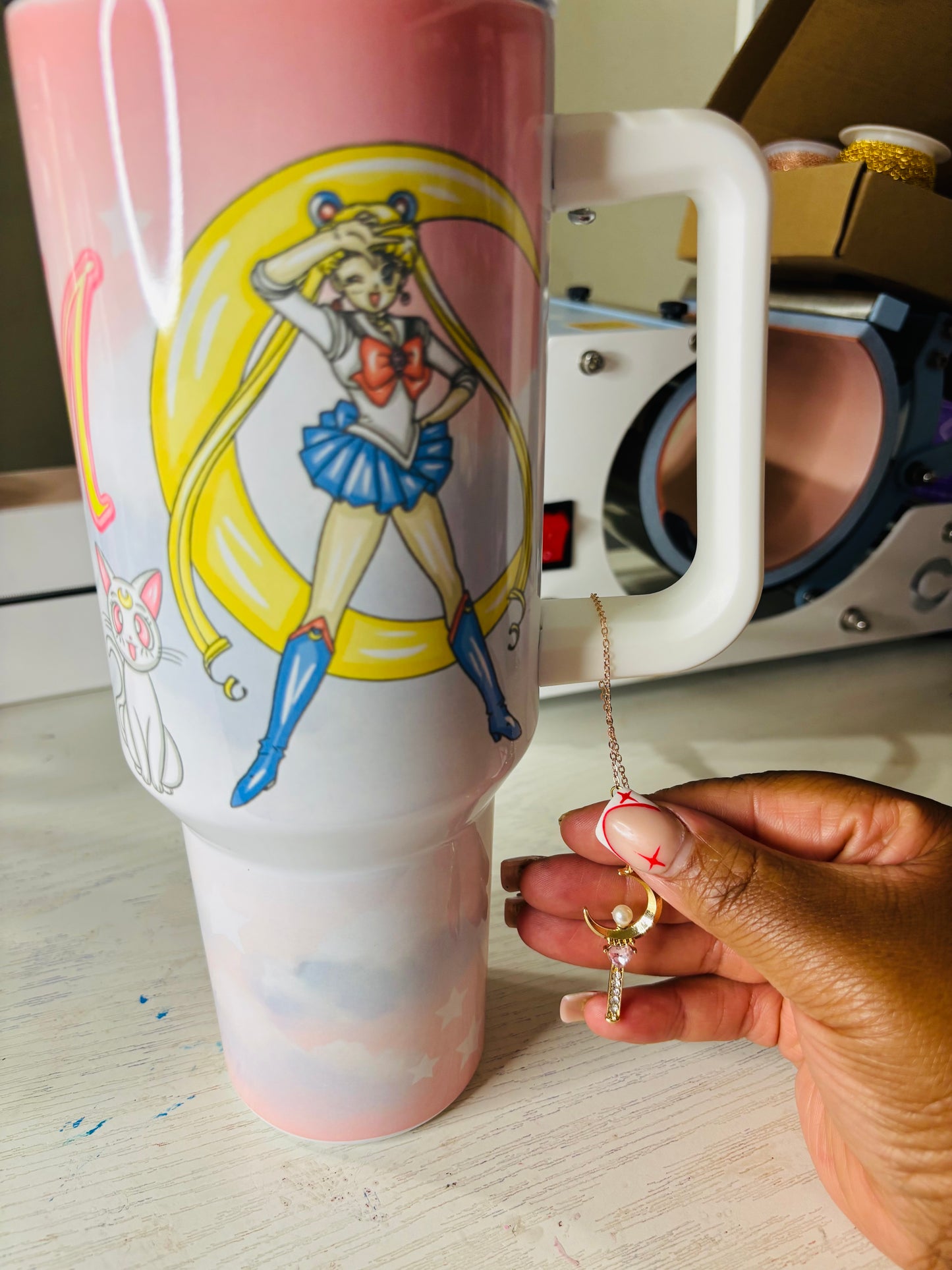 Sailor girl 40oz tumbler