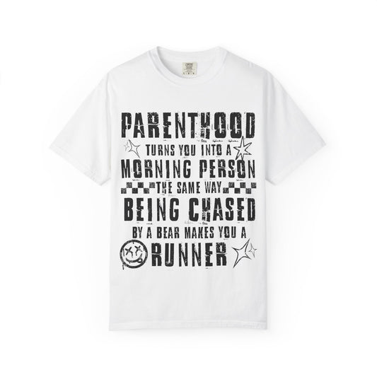 Morning person Unisex Garment-Dyed T-shirt