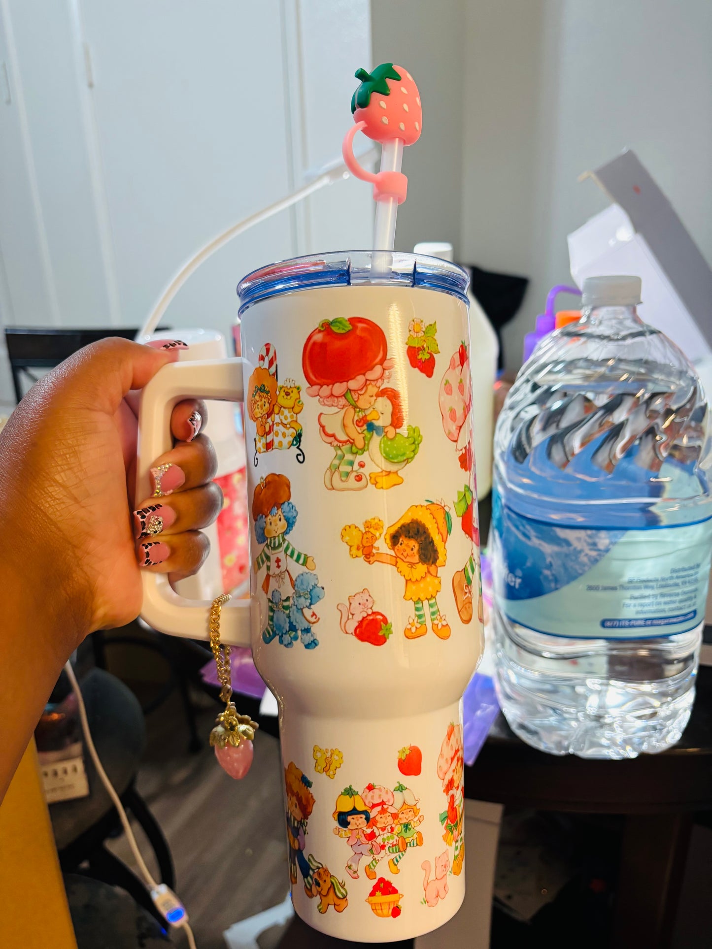 Strawberry shortcake & friends 40oz tumbler