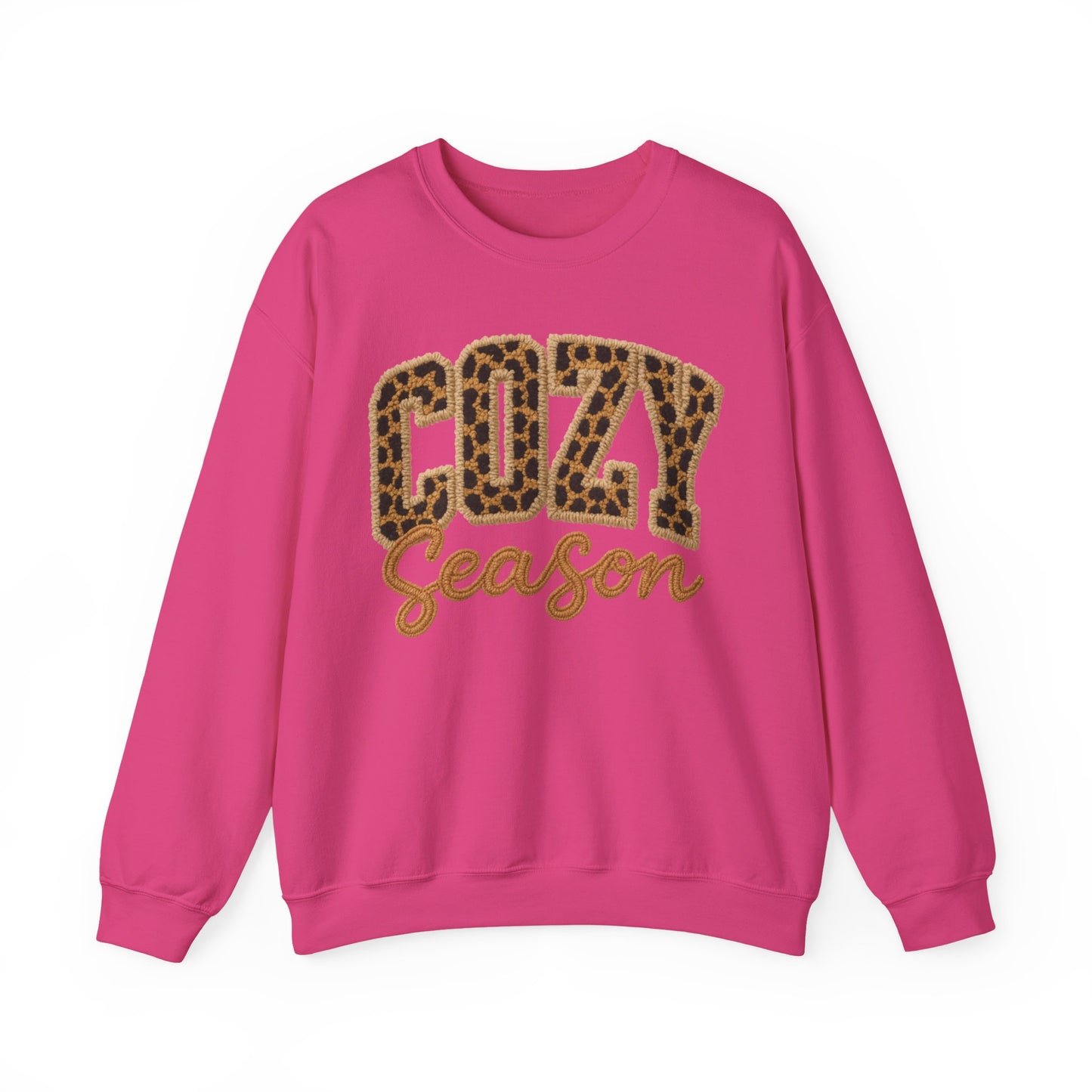 Cozy Season Leopard Sweatshirt