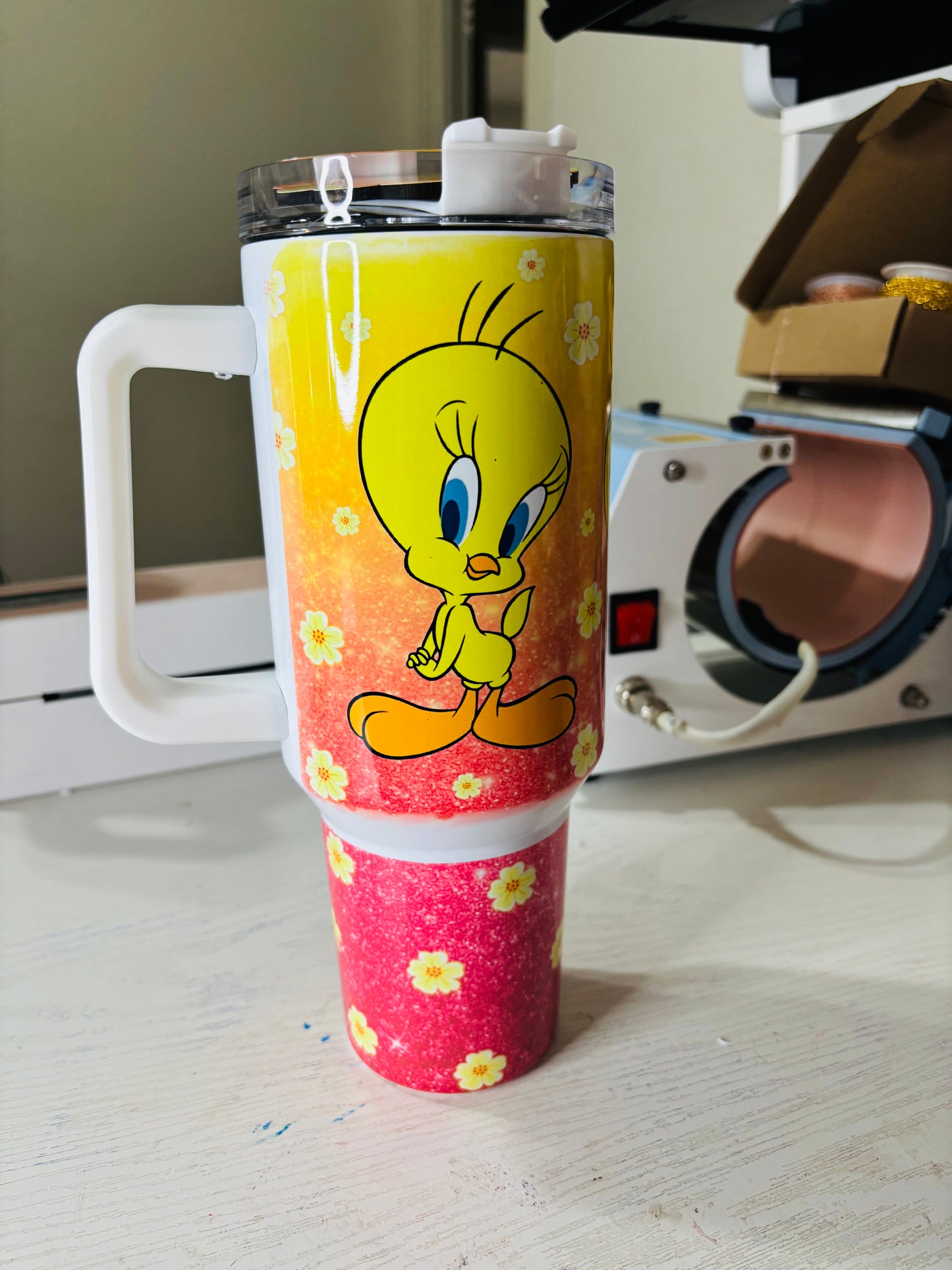 Tweety 40oz tumbler