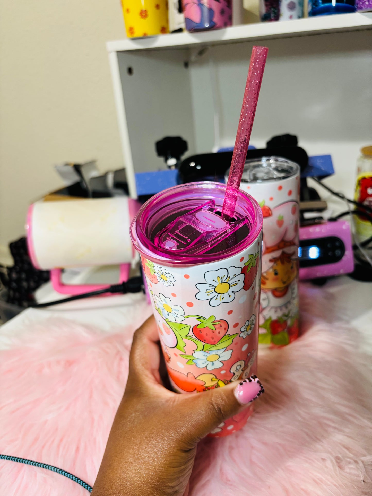 Original strawberry shortcake 20oz tumbler