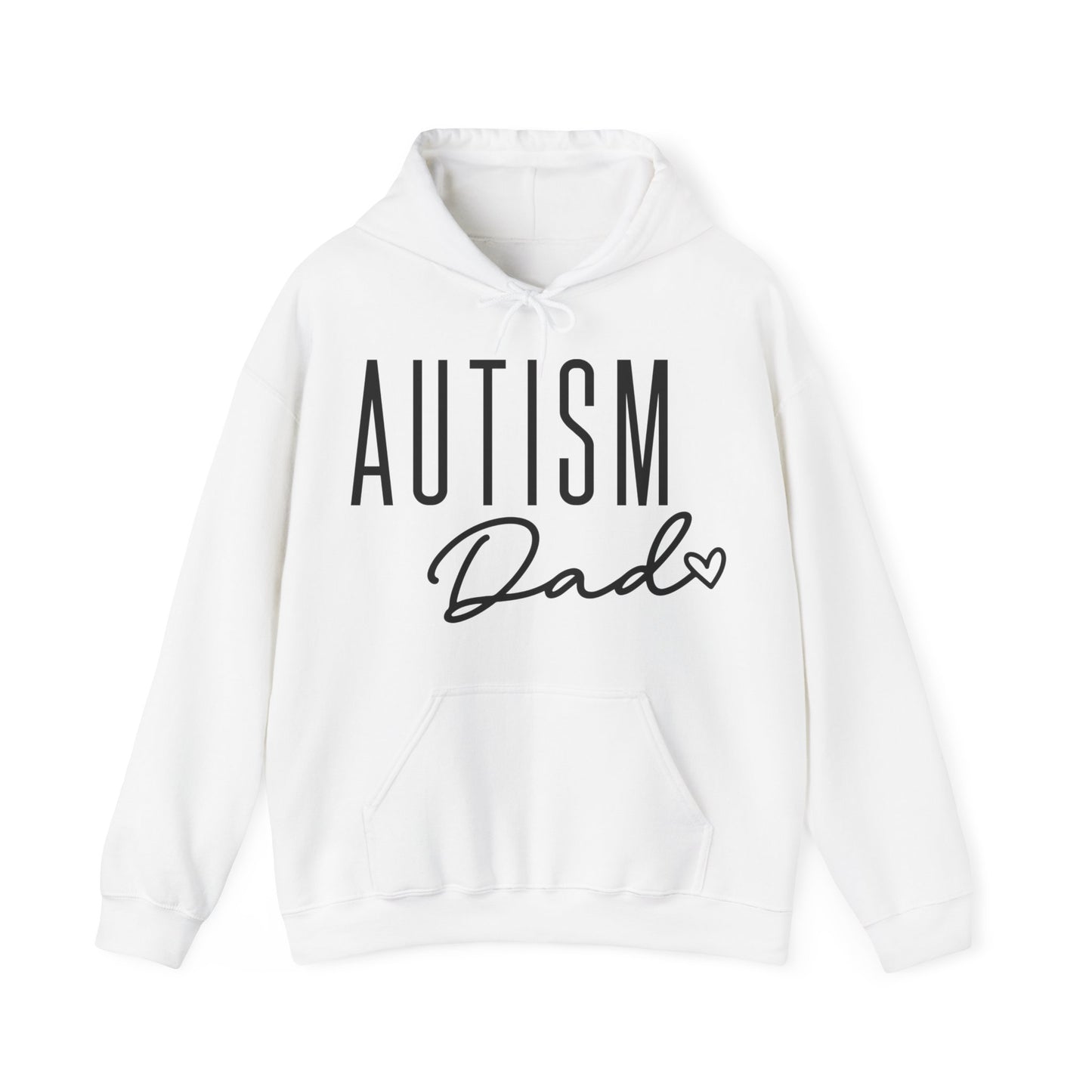 Autism dad Unisex Heavy Blend™ Hooded Sweatshirt