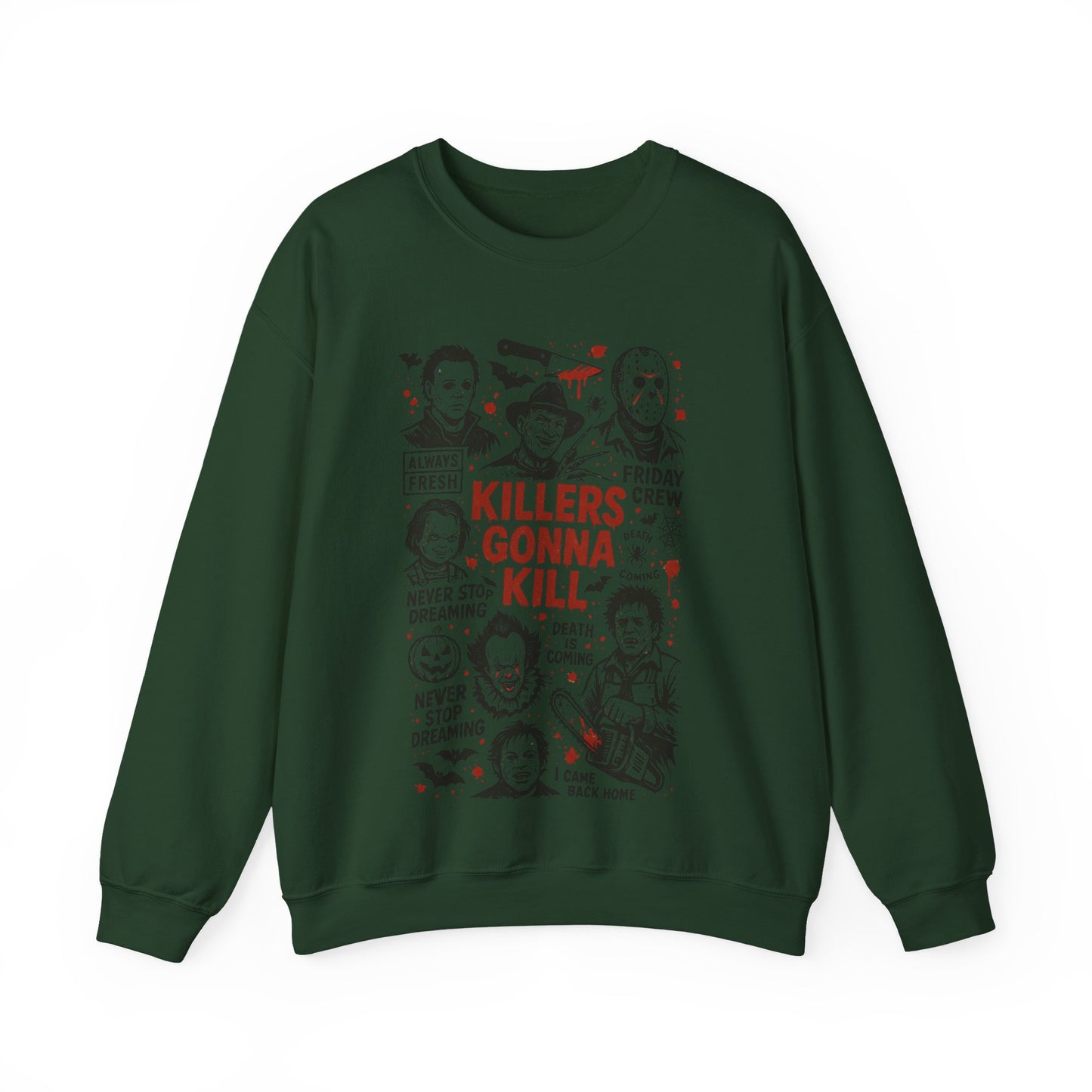 Killers Spooky Horror Movie Sweatshirt