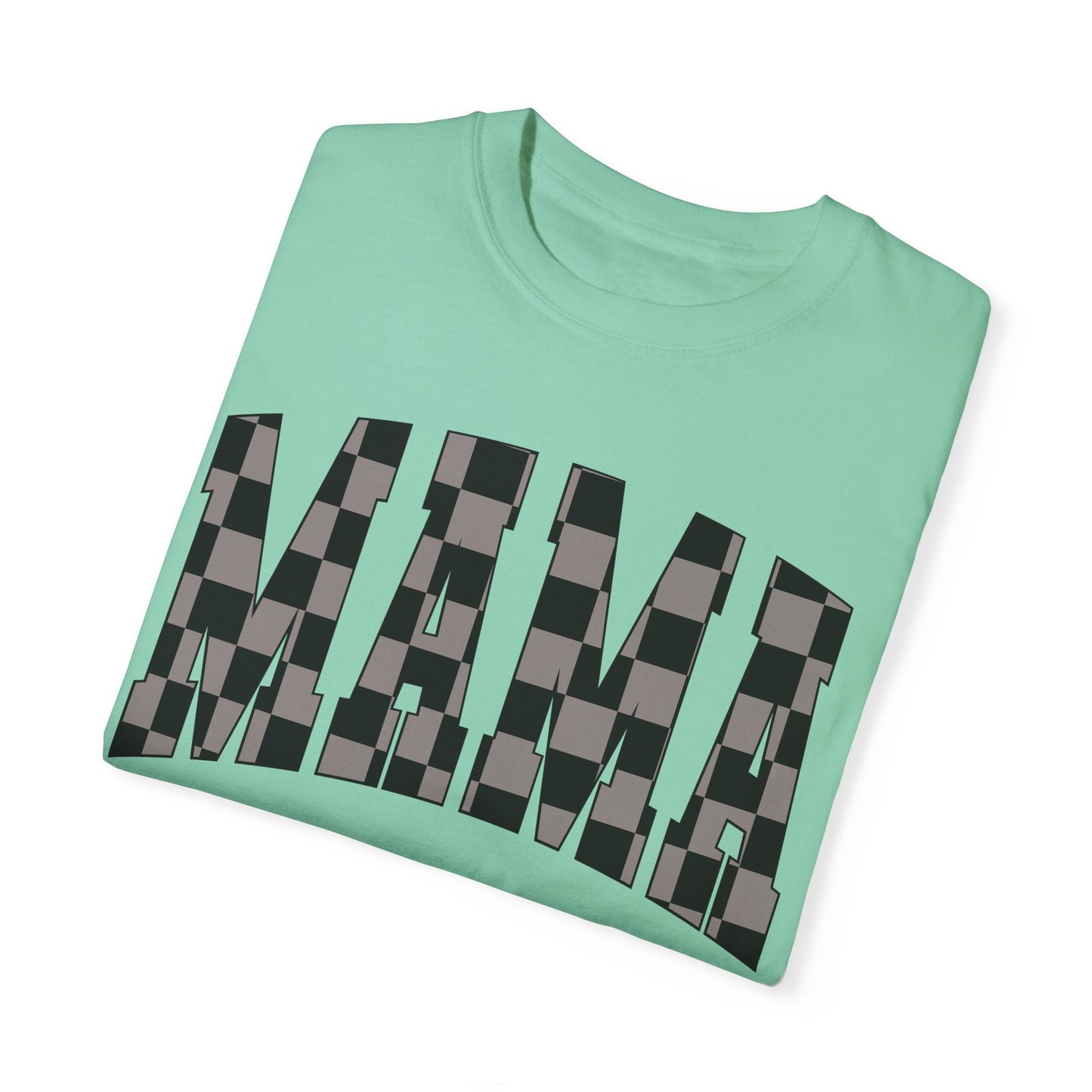 checkered mama Unisex Garment-Dyed T-shirt
