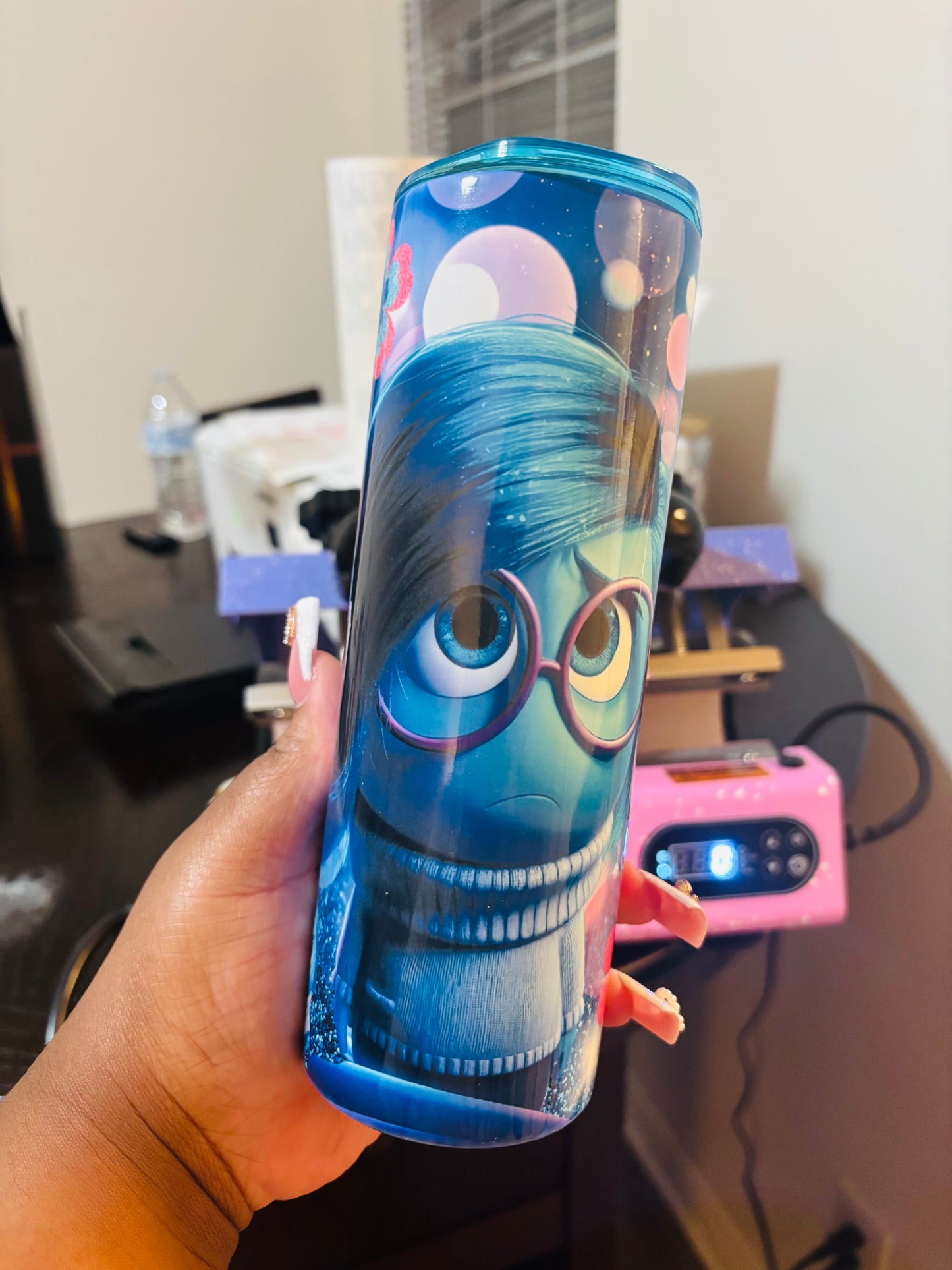 Sadness 20oz sublimation tumbler