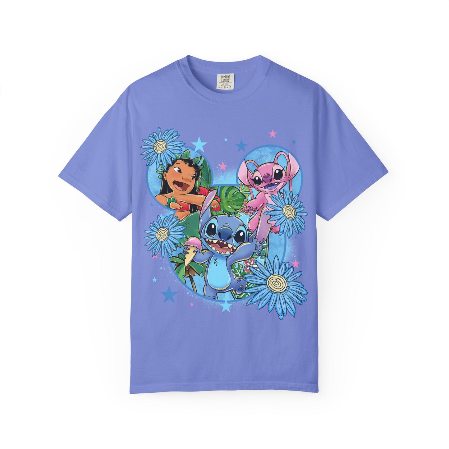 Blue monster t-shirt
