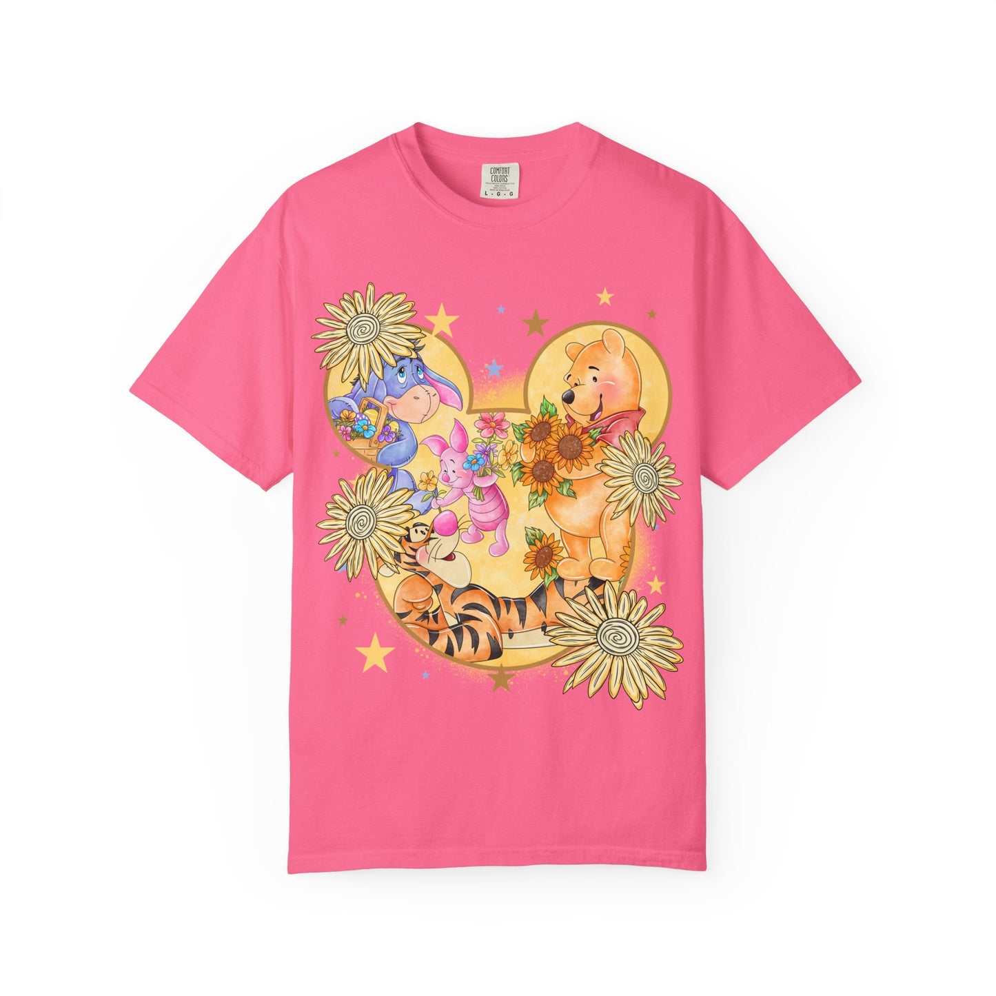 Pooh and crew Unisex Garment-Dyed T-shirt