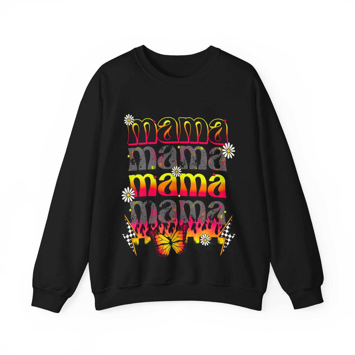 flame mama Unisex Heavy Blend™ Crewneck Sweatshirt