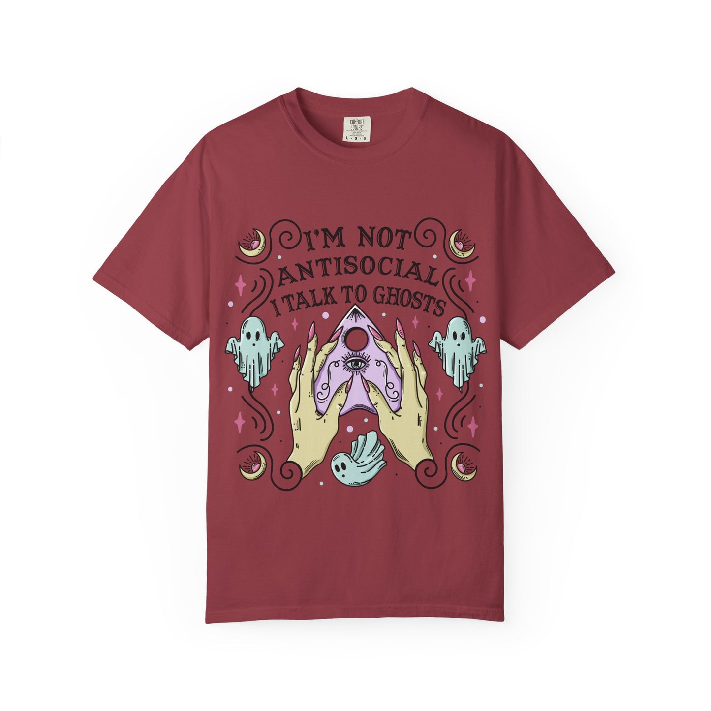 Ghostly Vibes Tee - I'm Not Antisocial