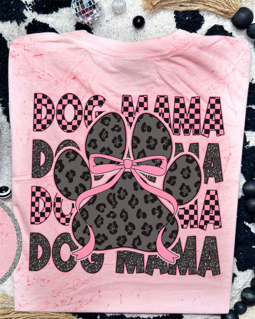 Dog Mama Color Blast T-Shirt