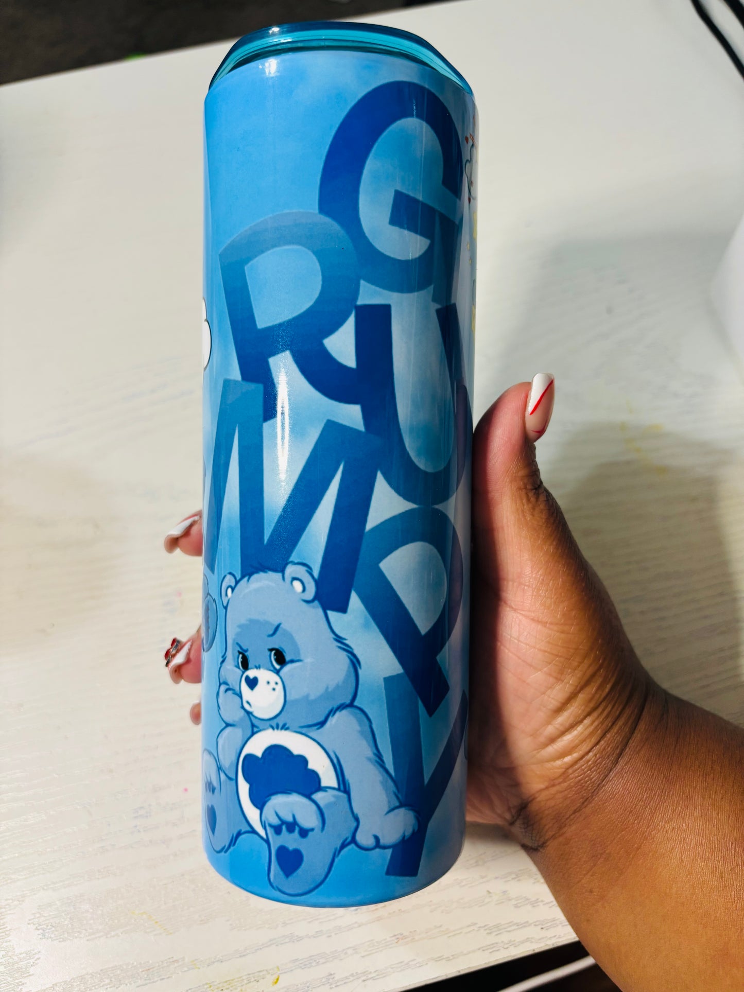 Grumpy 20oz sublimation tumbler