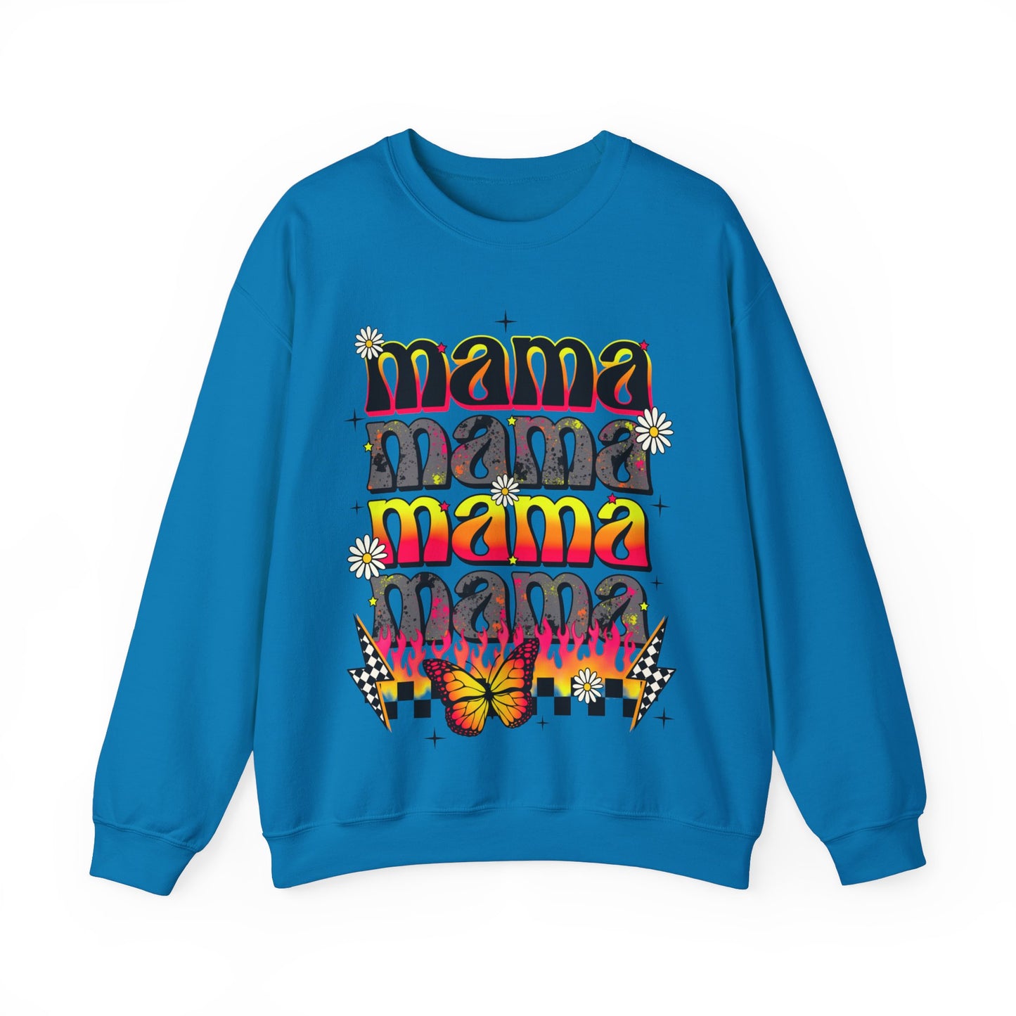flame mama Unisex Heavy Blend™ Crewneck Sweatshirt