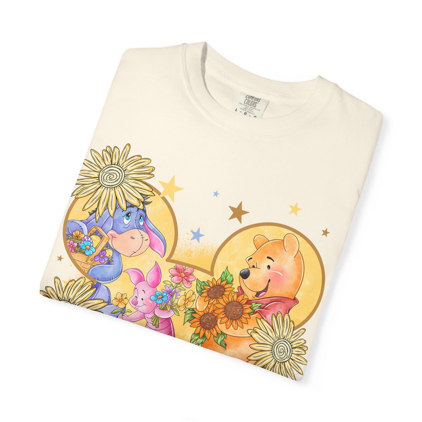 Pooh and crew Unisex Garment-Dyed T-shirt
