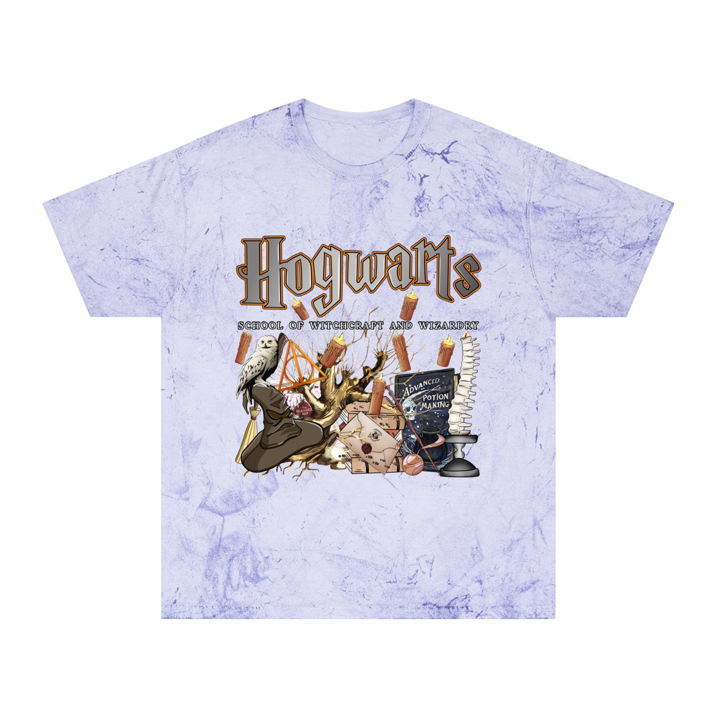 Hogwarts Color Blast Wizard T-Shirt