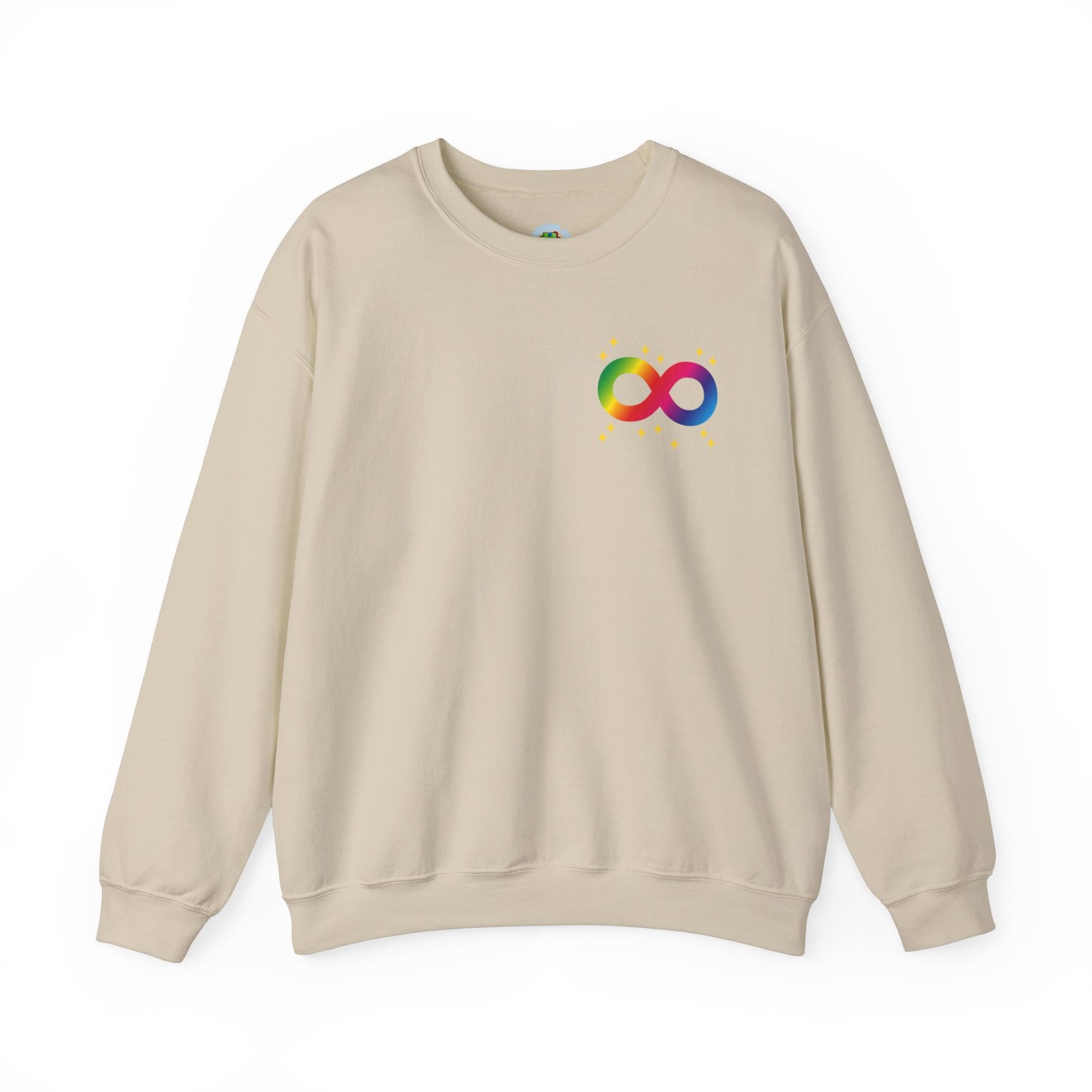 accept adapt advocate Unisex Heavy Blend™ Crewneck Sweatshirt