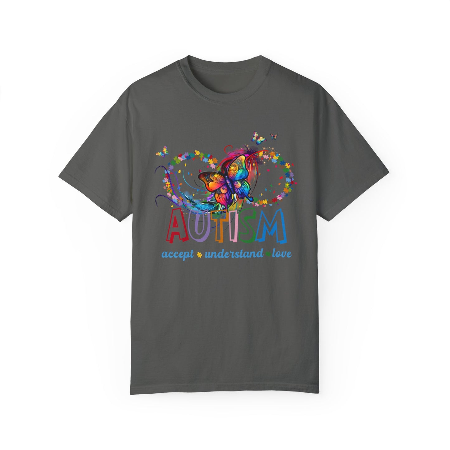 accept understand & love Unisex Garment-Dyed T-shirt