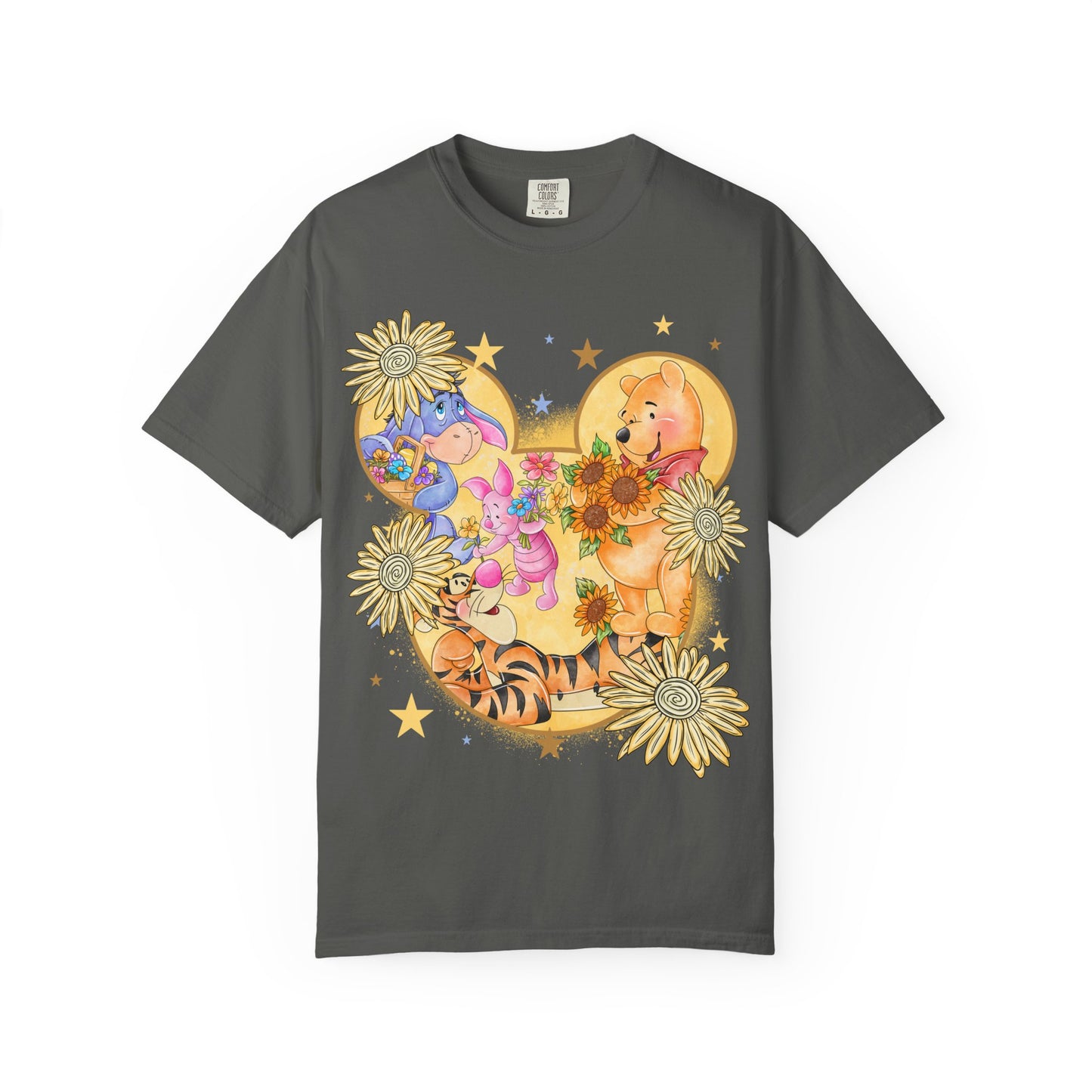 Pooh and crew Unisex Garment-Dyed T-shirt