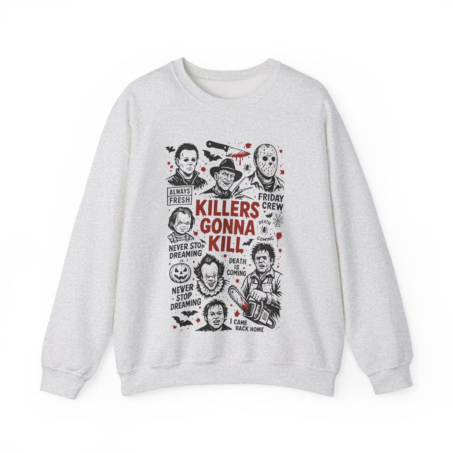 Killers Spooky Horror Movie Sweatshirt