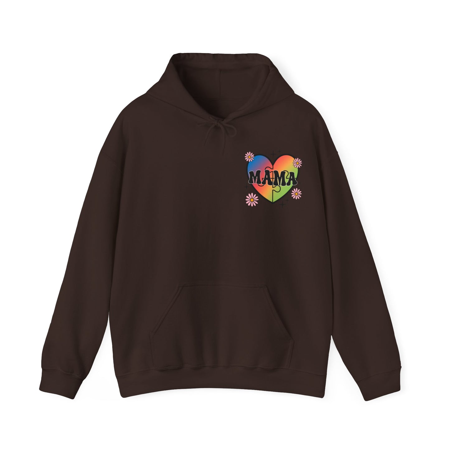 somebodys proud autism mama Unisex Heavy Blend™ Hooded Sweatshirt