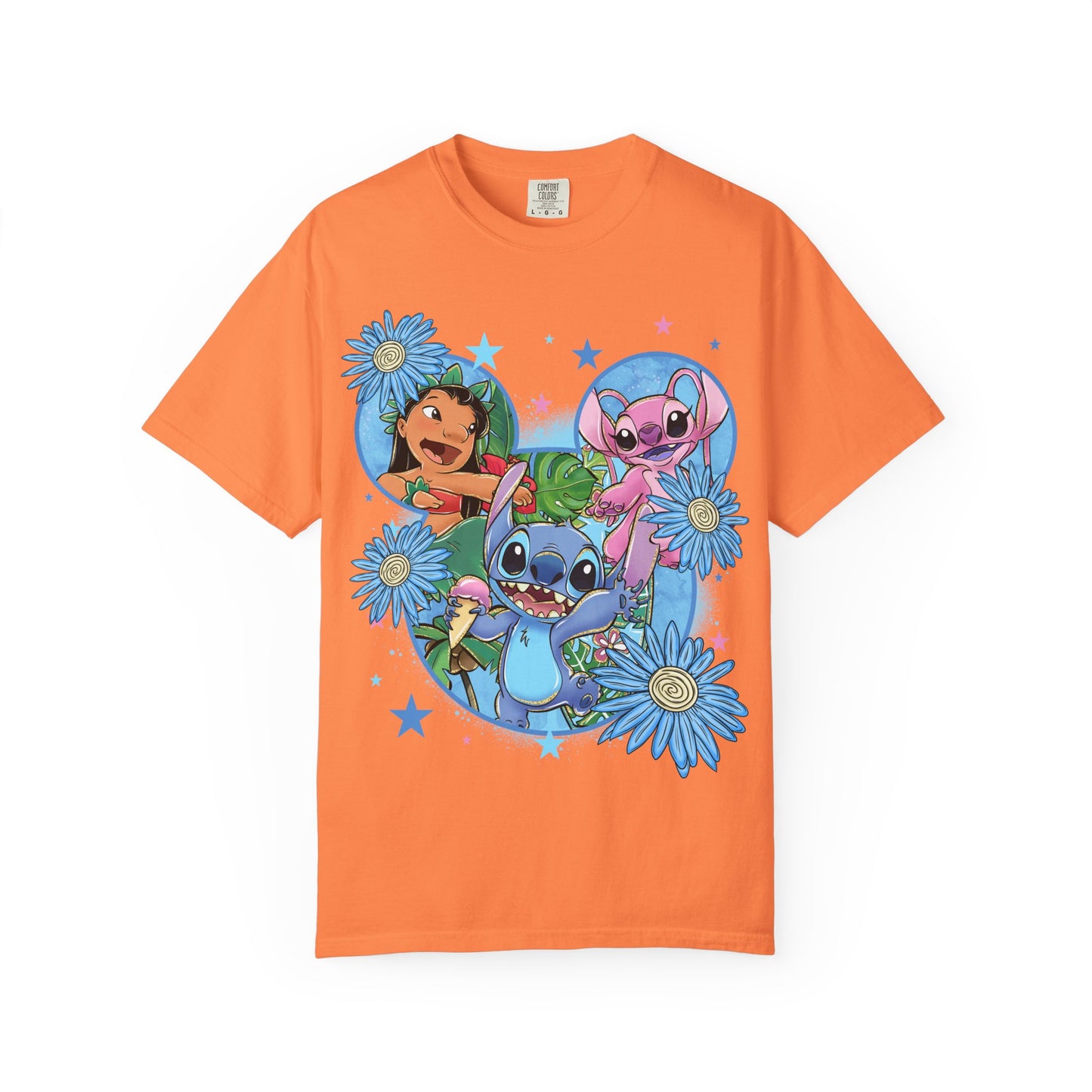 Blue monster t-shirt