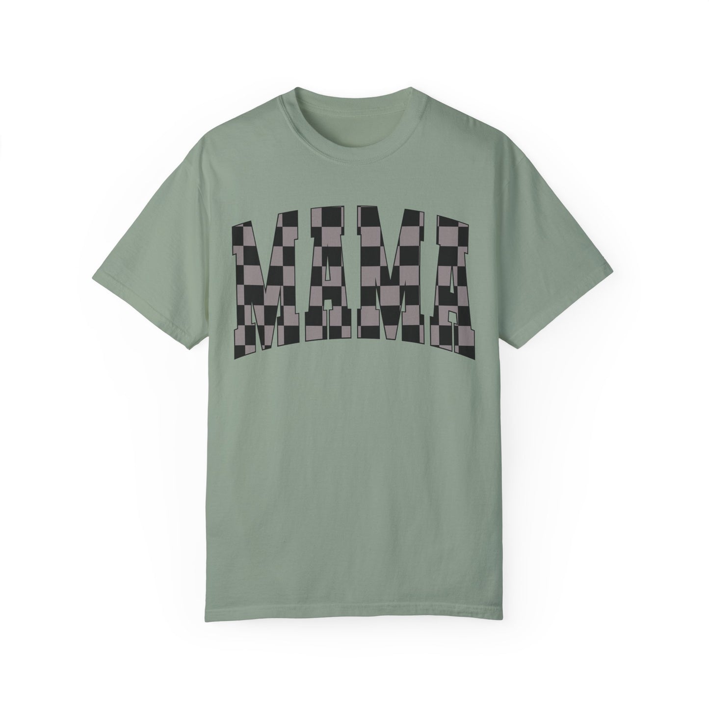 checkered mama Unisex Garment-Dyed T-shirt