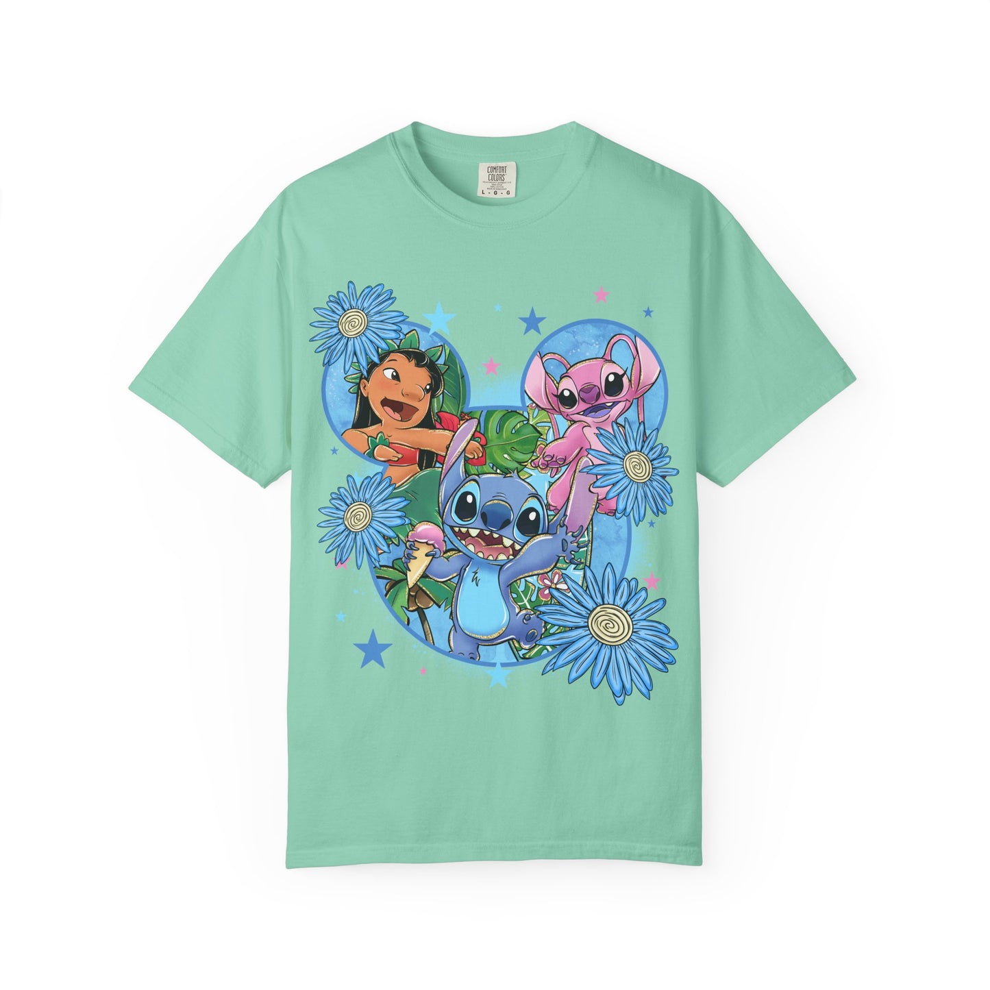 Blue monster t-shirt