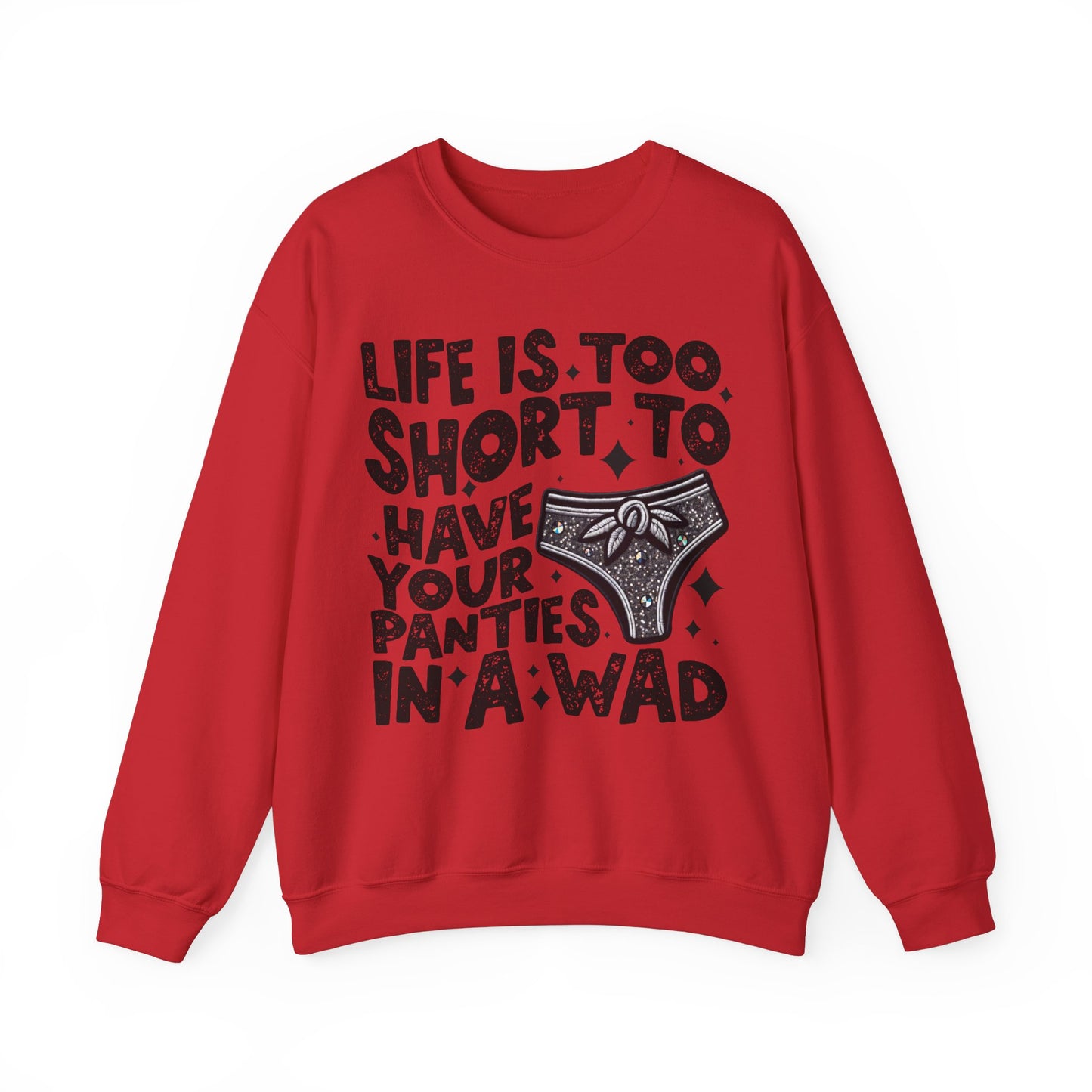 Life’s too short Unisex Heavy Blend™ Crewneck Sweatshirt