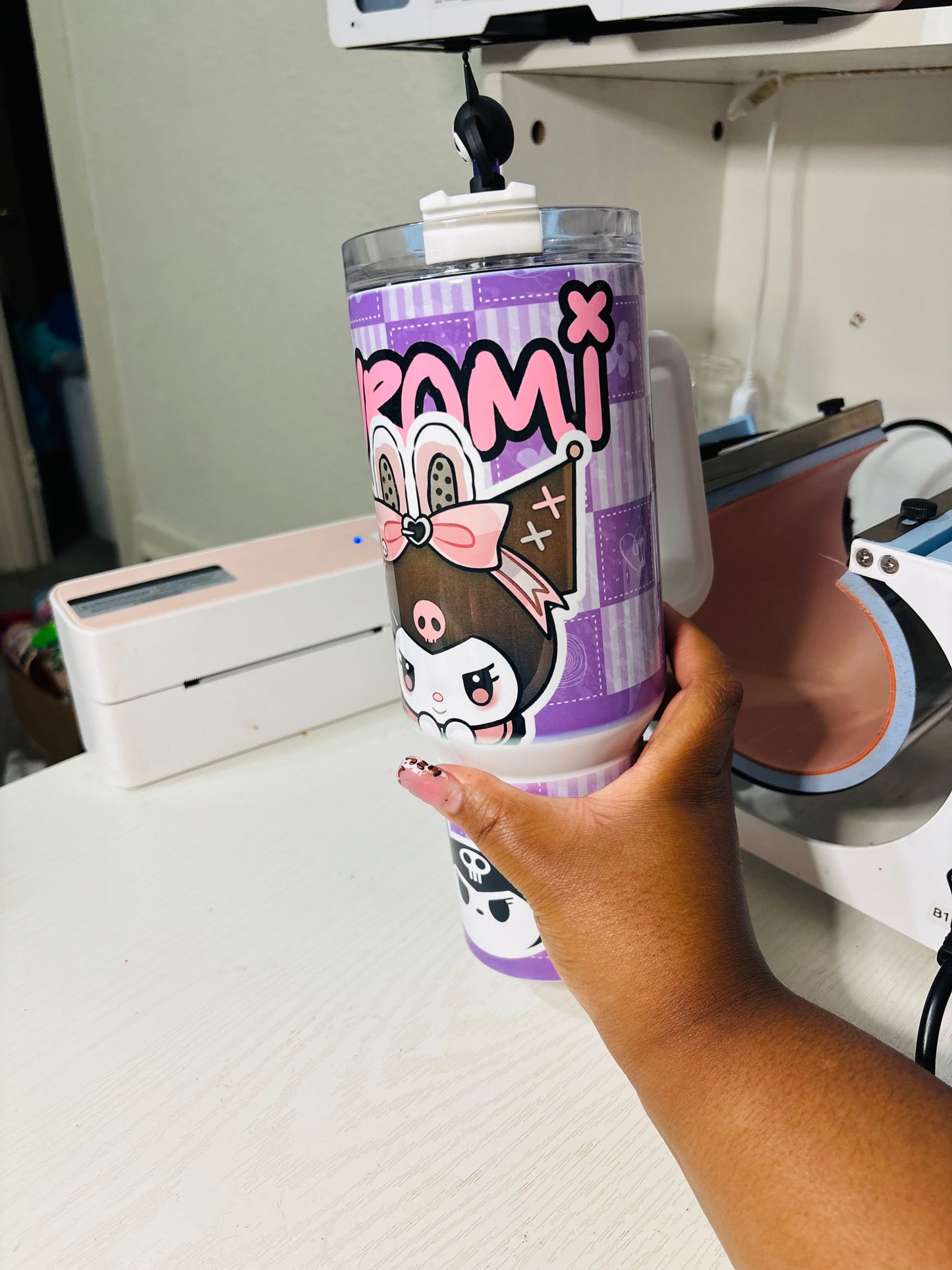 Kuromi 40oz sublimation tumbler