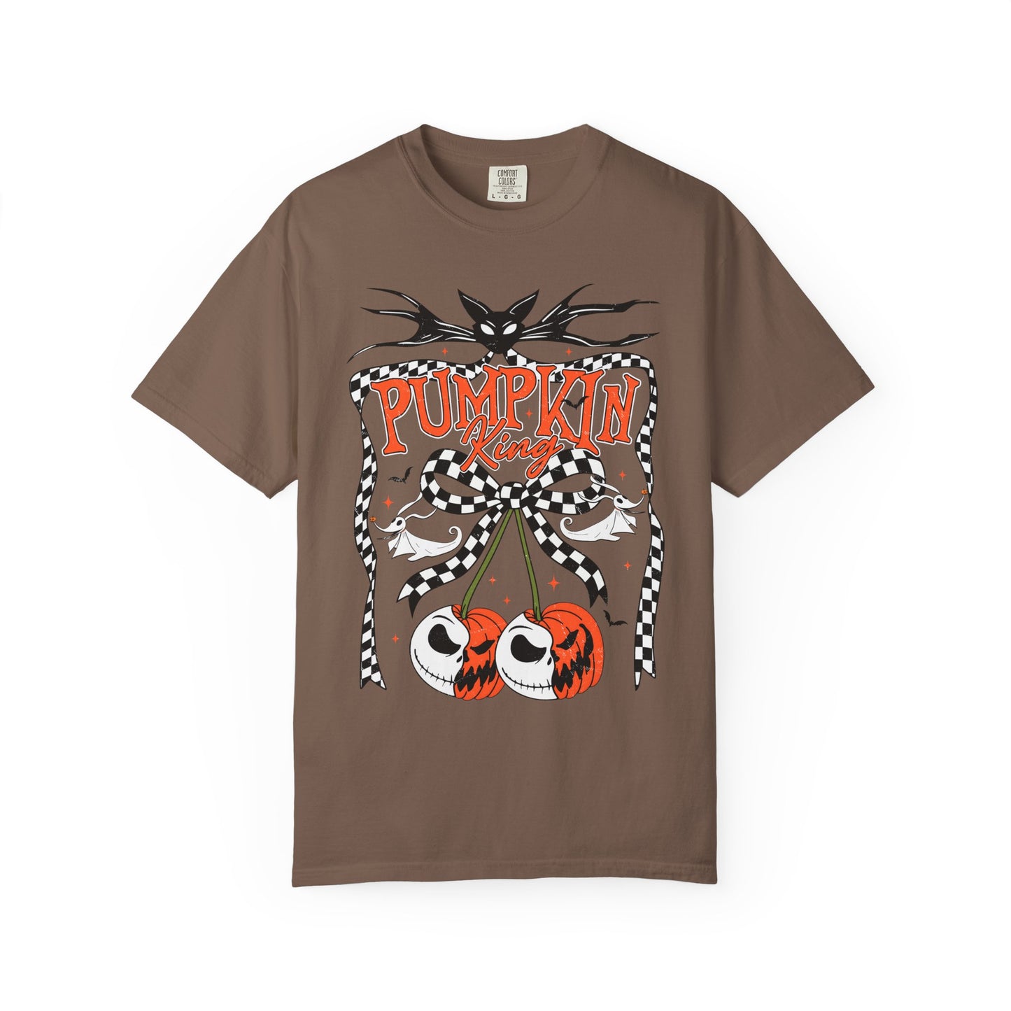 Pumpkin King Unisex Garment-Dyed T-Shirt | Fall Fashion, Halloween Tee