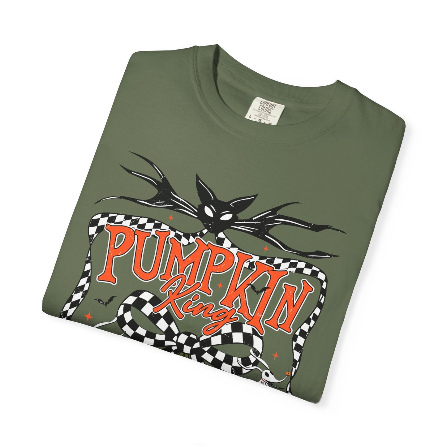 Pumpkin King Unisex Garment-Dyed T-Shirt | Fall Fashion, Halloween Tee