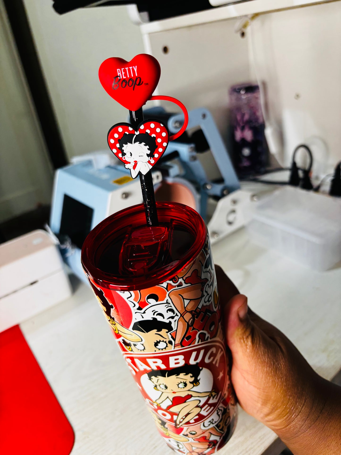Betty Bop 20oz sublimation tumbler