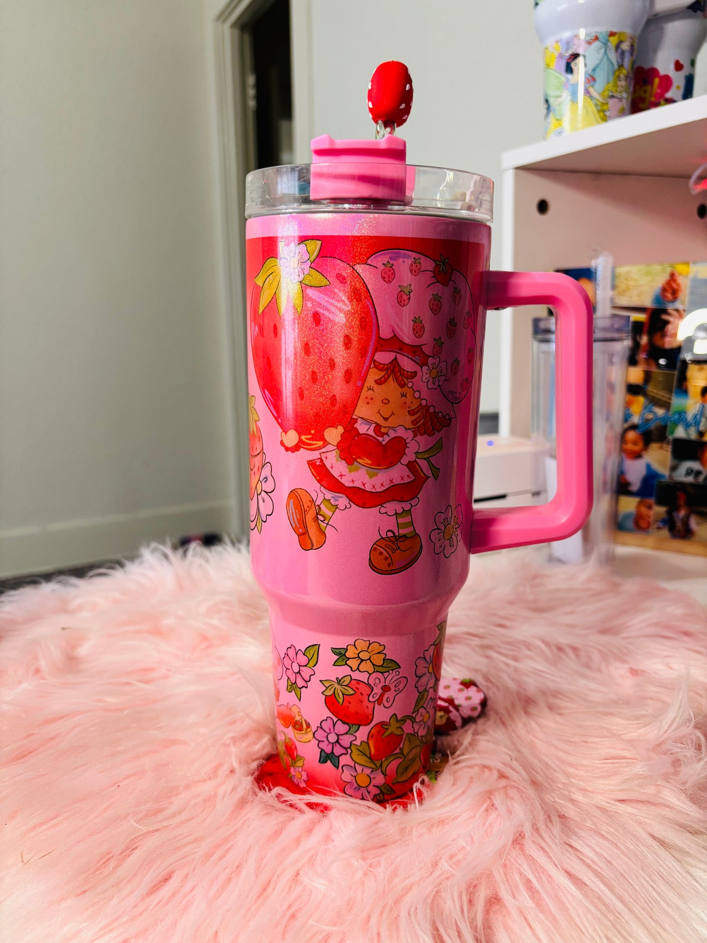 Original strawberry girl 40oz tumbler