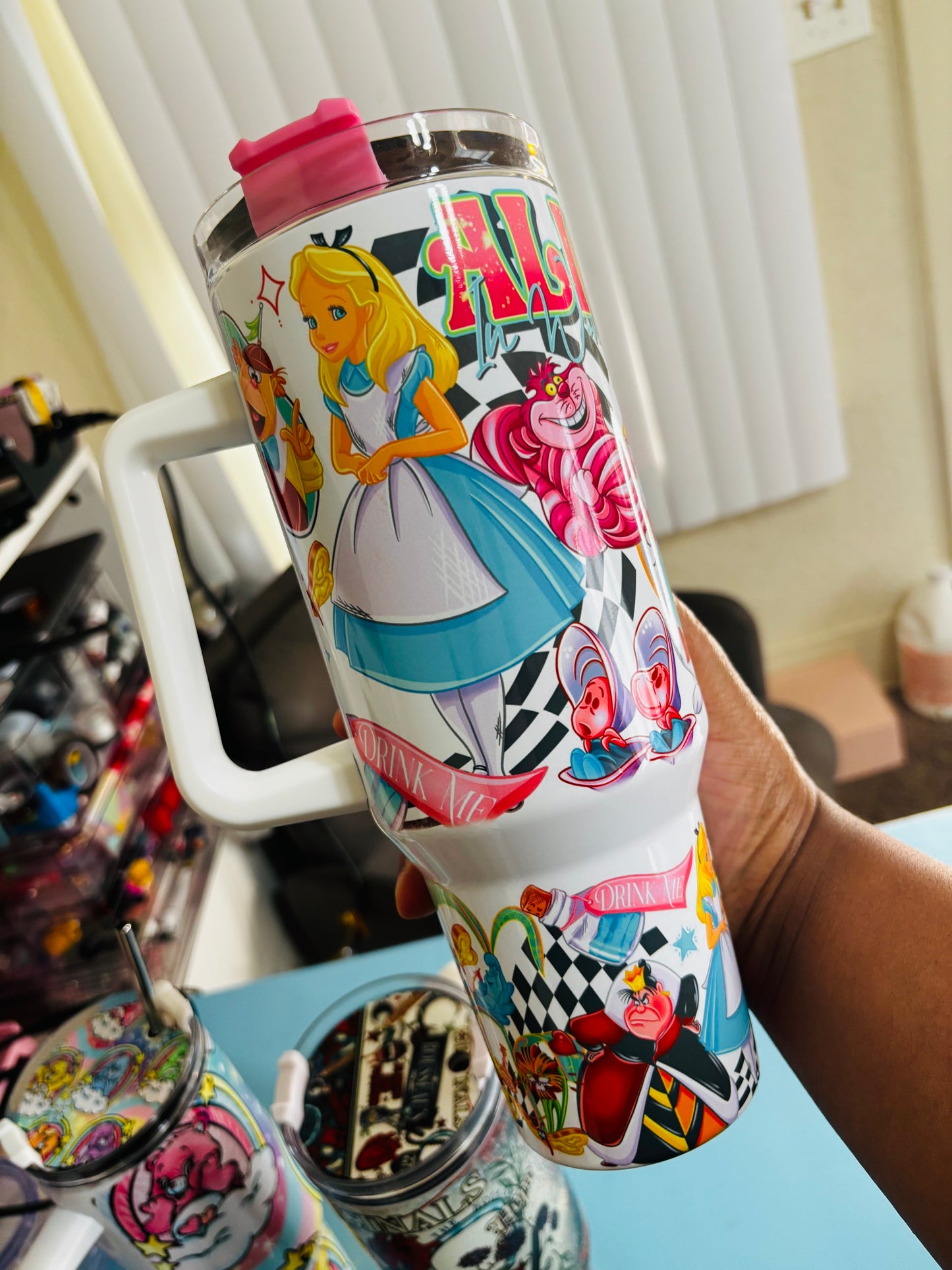 Alice 40oz sublimation tumbler