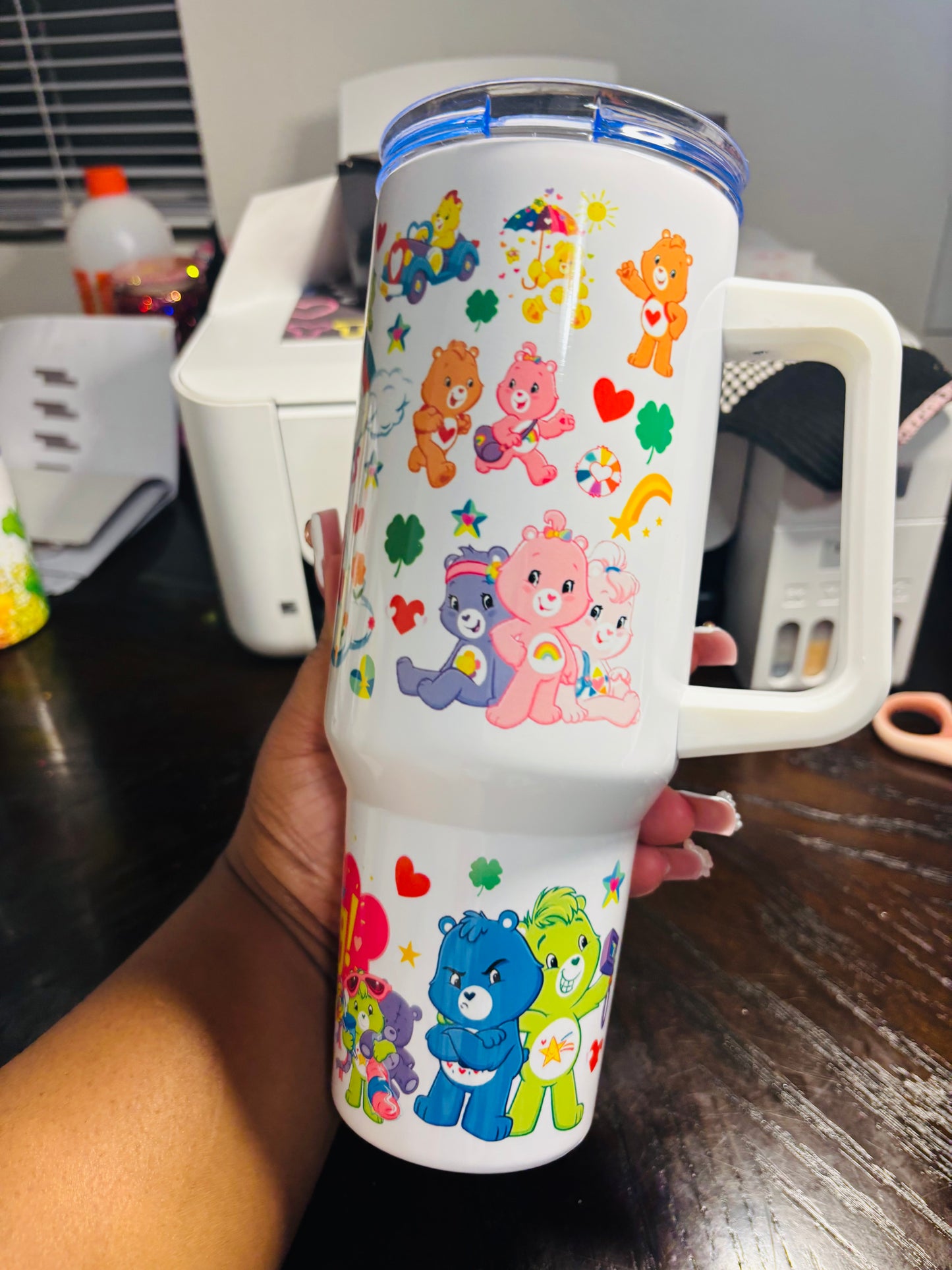 Care Bears hug 40oz tumbler