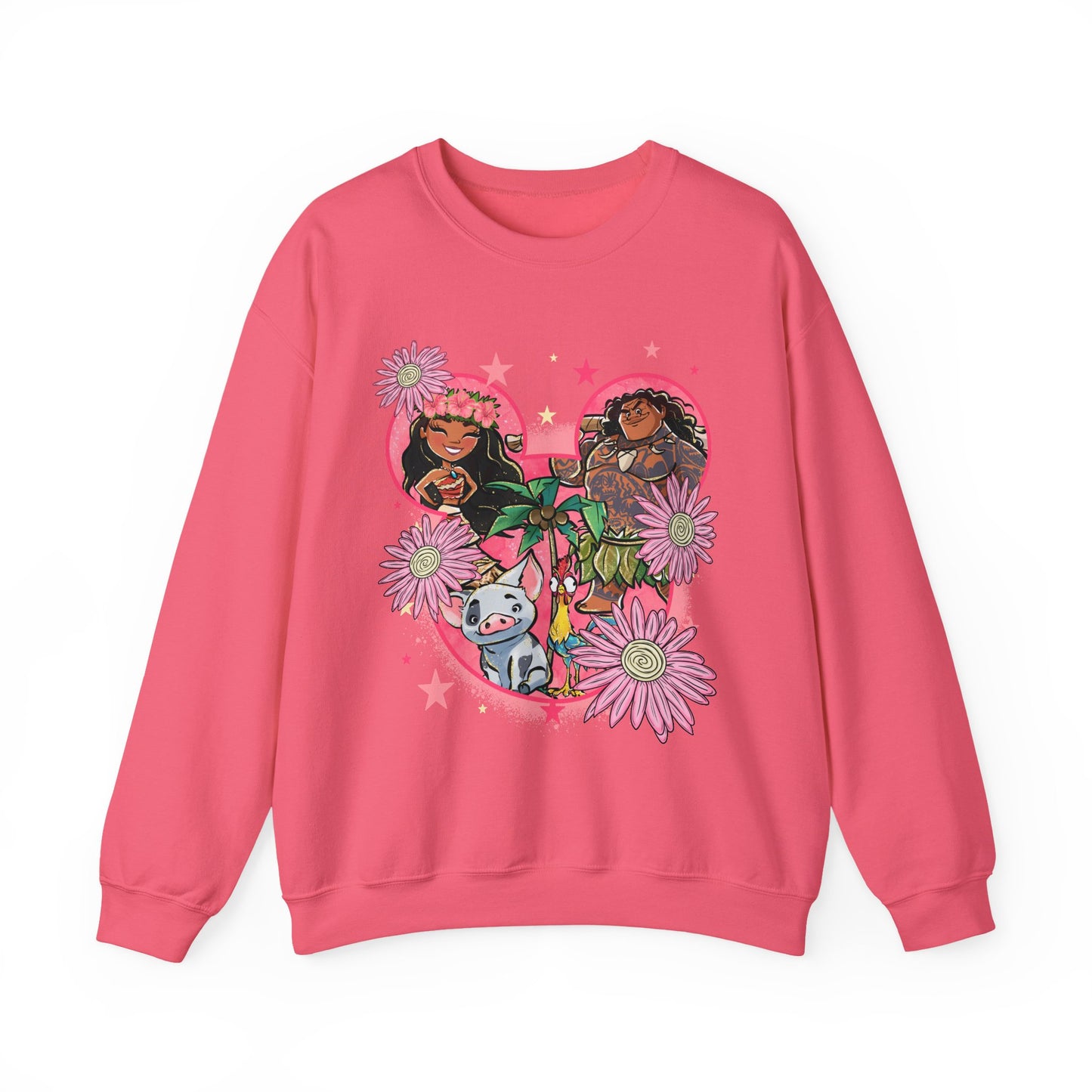 Moana Vibrant Floral Sweatshirt