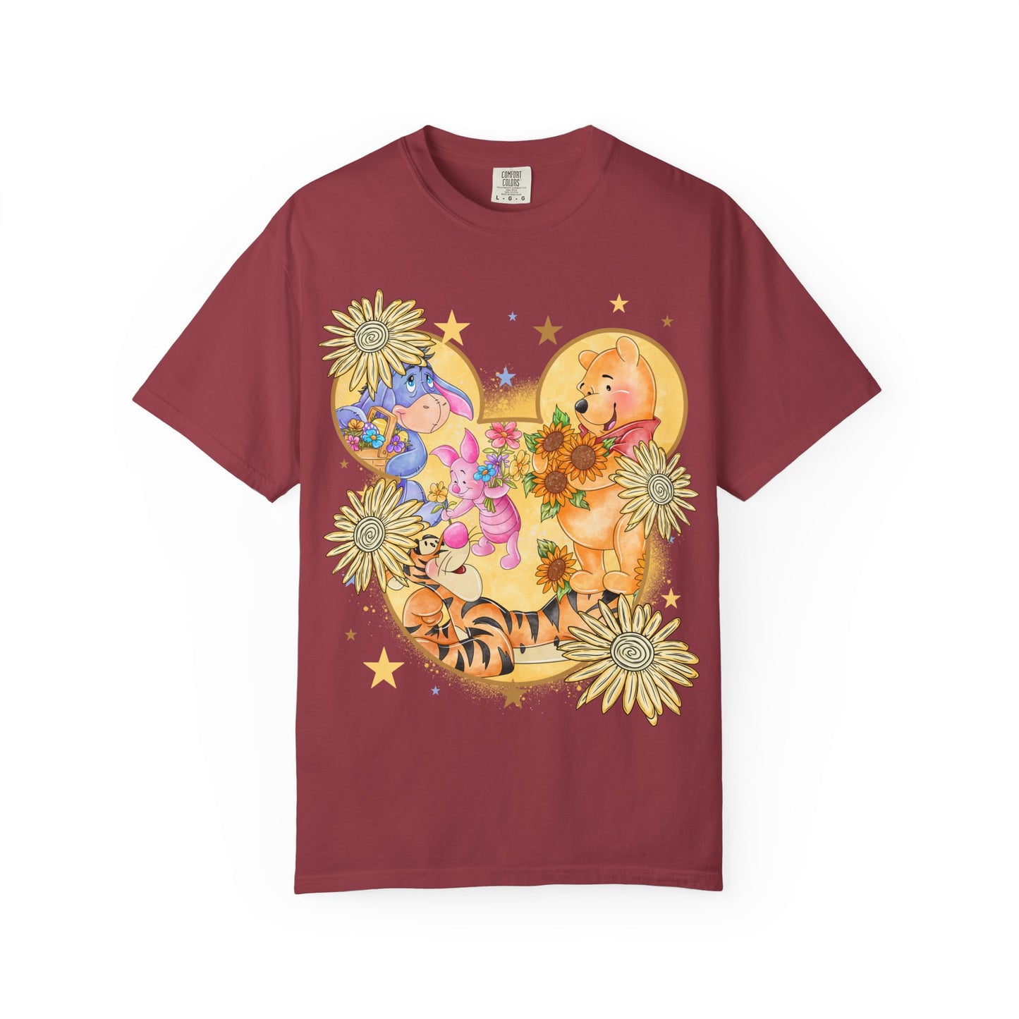 Pooh and crew Unisex Garment-Dyed T-shirt