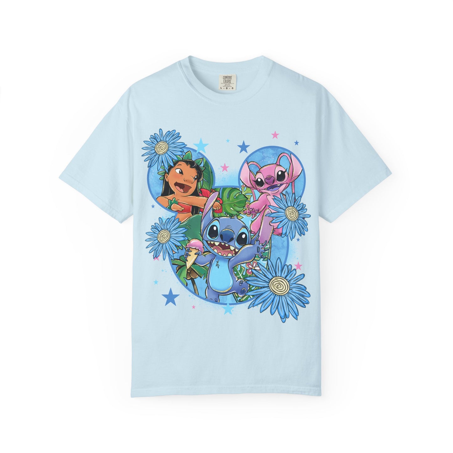 Blue monster t-shirt