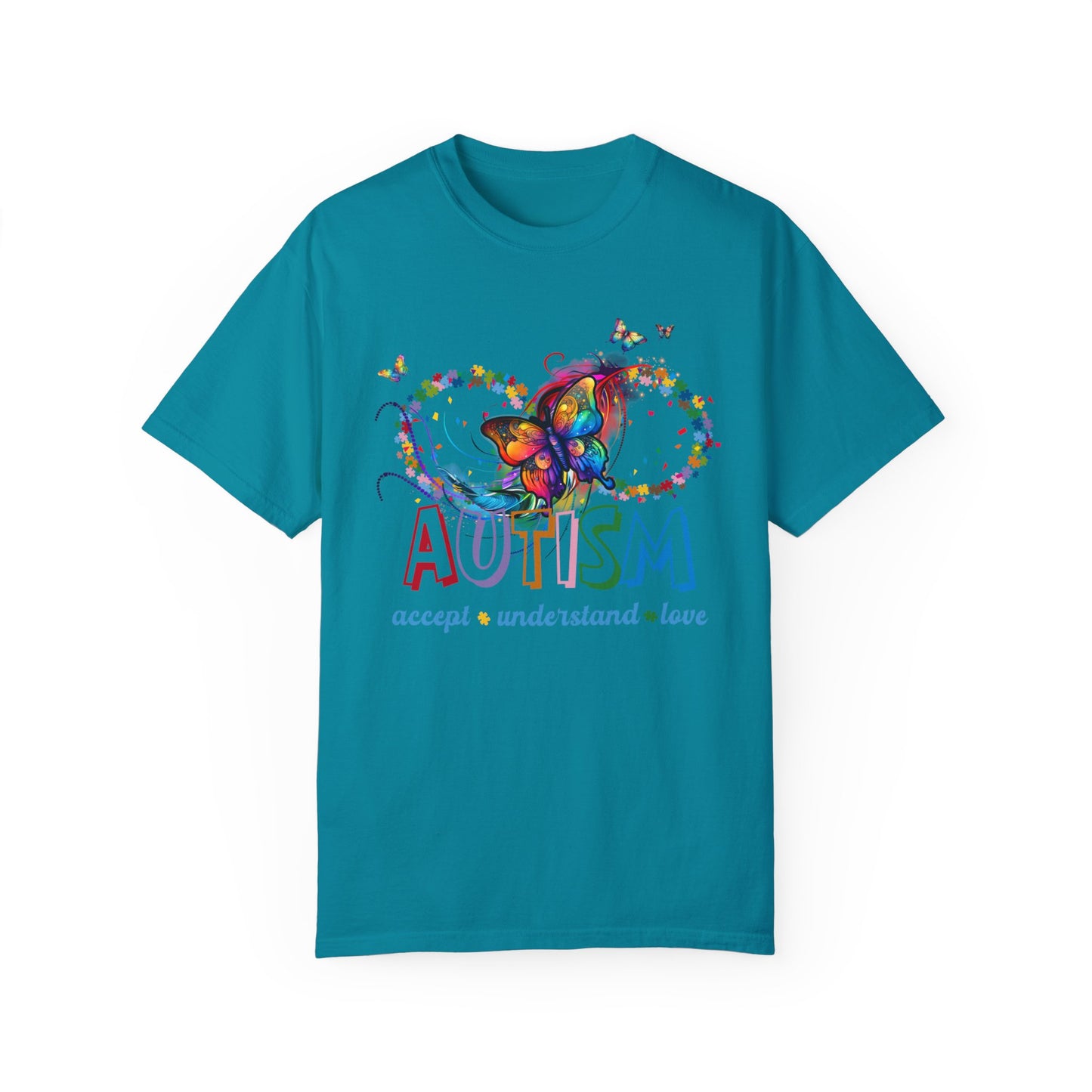 accept understand & love Unisex Garment-Dyed T-shirt