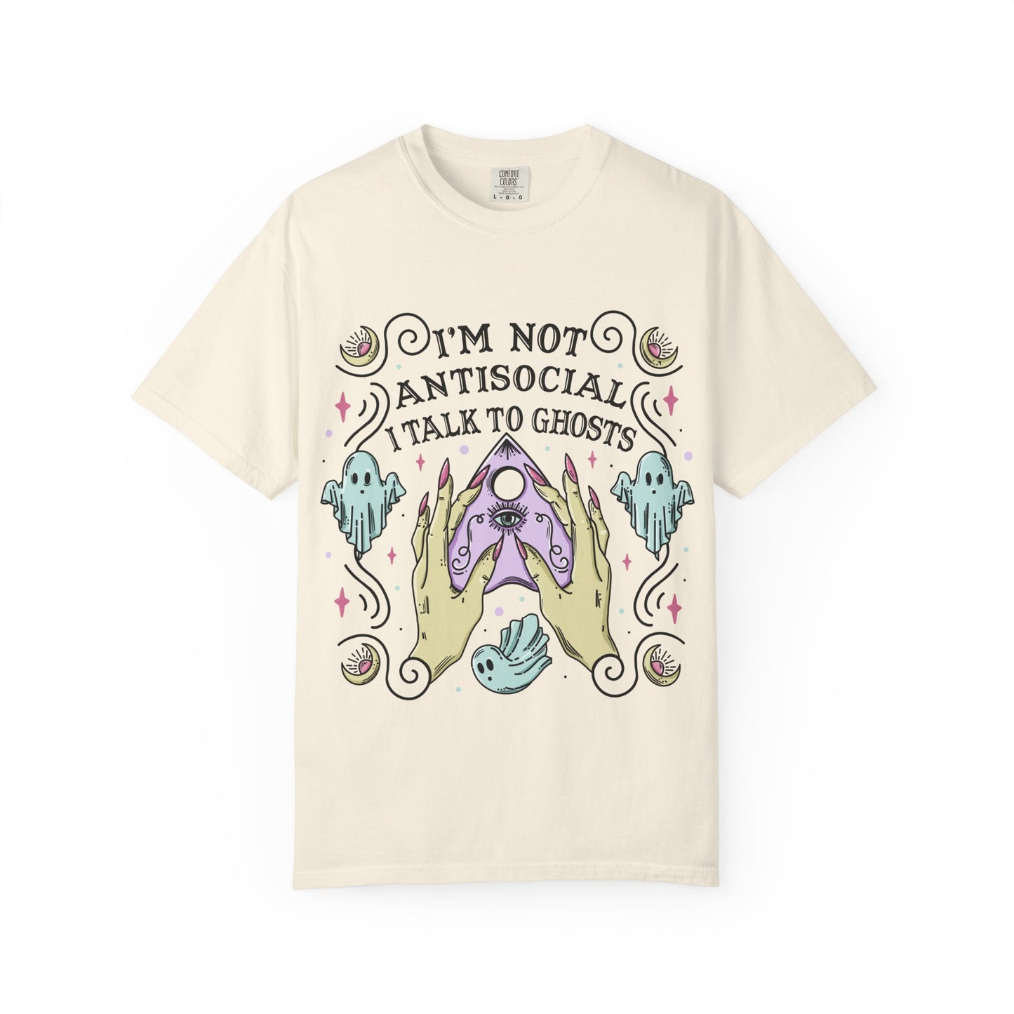 Ghostly Vibes Tee - I'm Not Antisocial