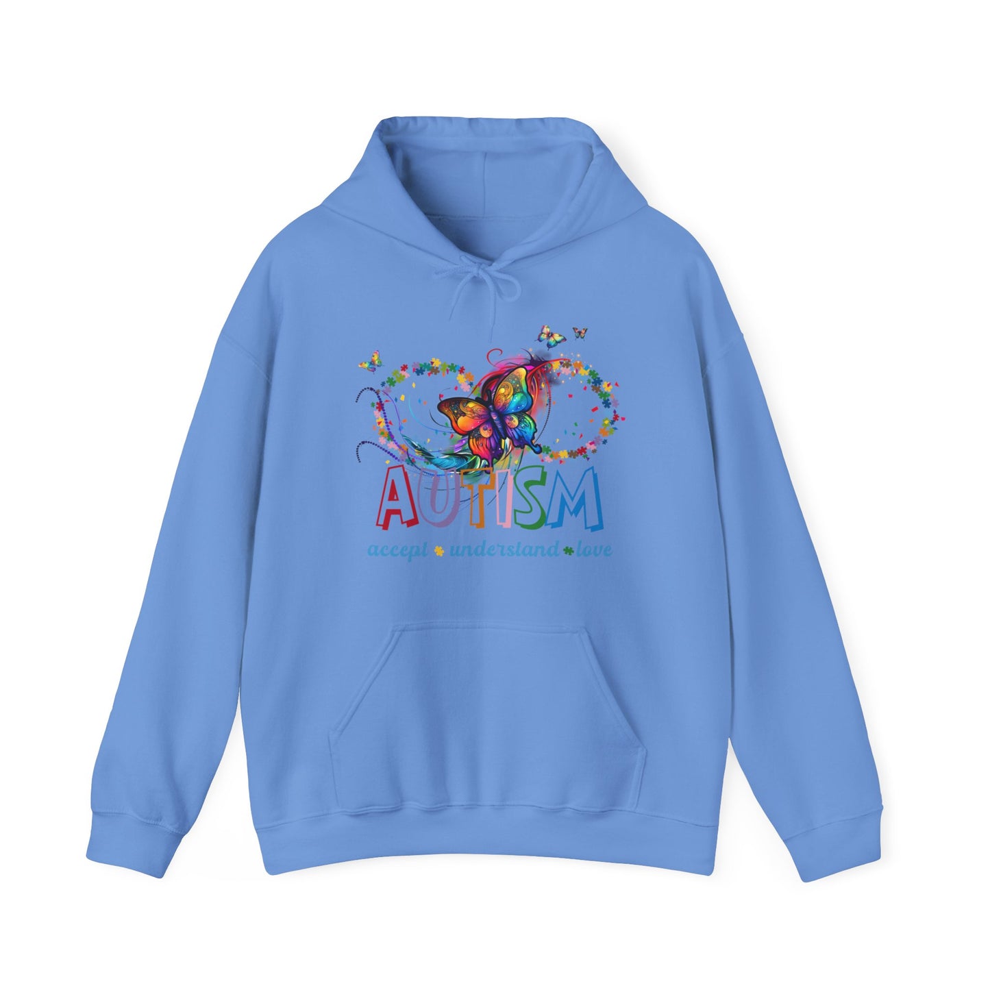 accept understand & love Unisex Heavy Blend™ Hooded Sweatshirt