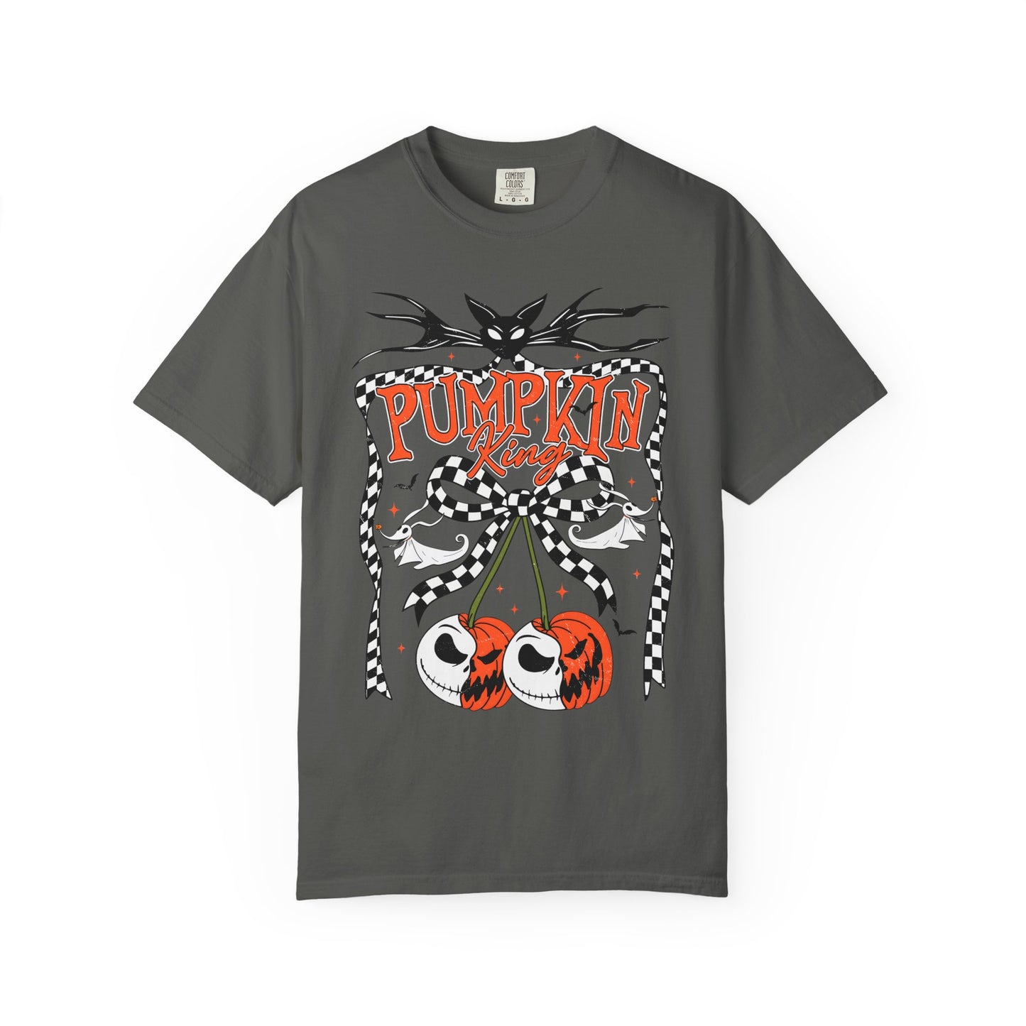 Pumpkin King Unisex Garment-Dyed T-Shirt | Fall Fashion, Halloween Tee