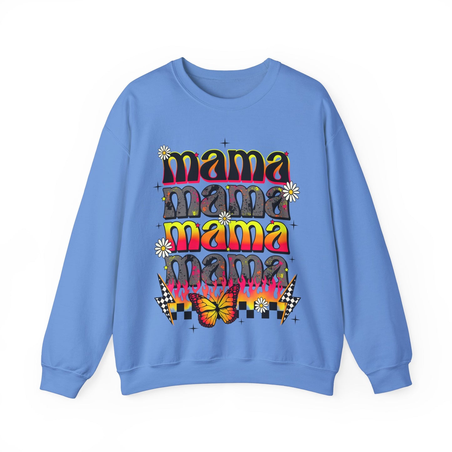 flame mama Unisex Heavy Blend™ Crewneck Sweatshirt