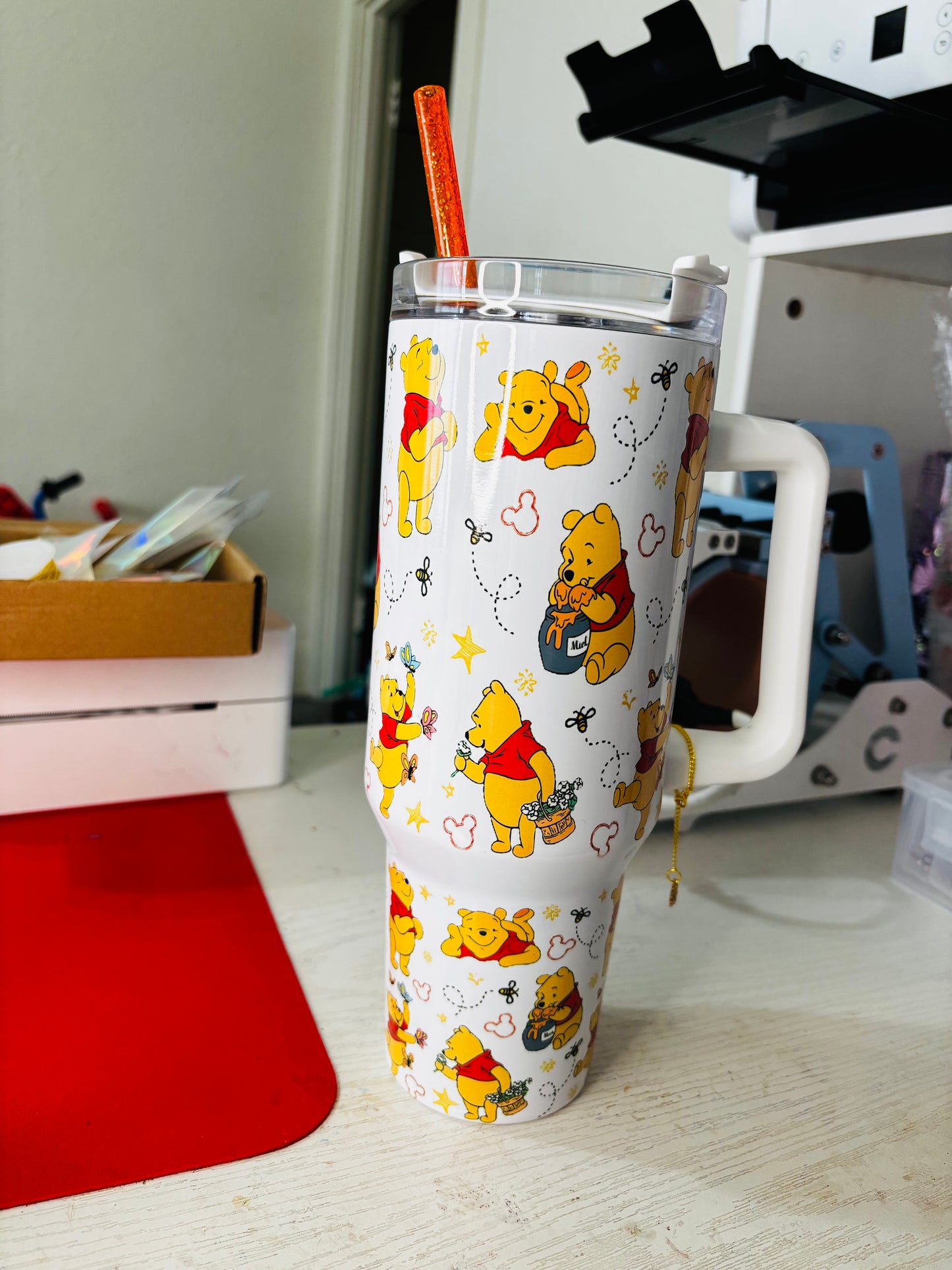 Cute bear 40oz tumbler