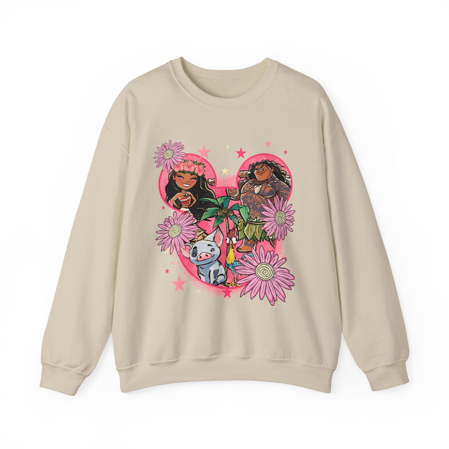 Moana Vibrant Floral Sweatshirt