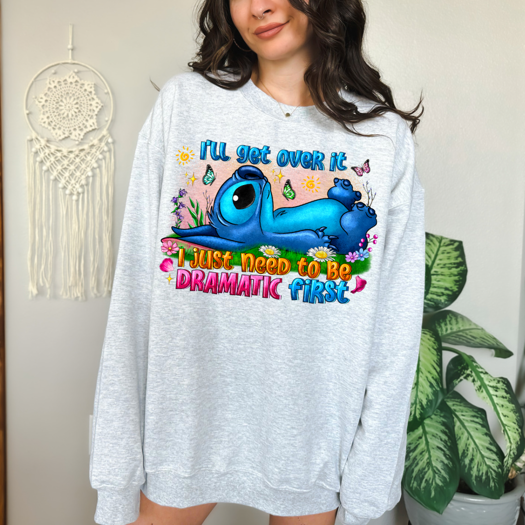 I have to be dramatic first Unisex Heavy Blend™ Crewneck Sweatshirt
