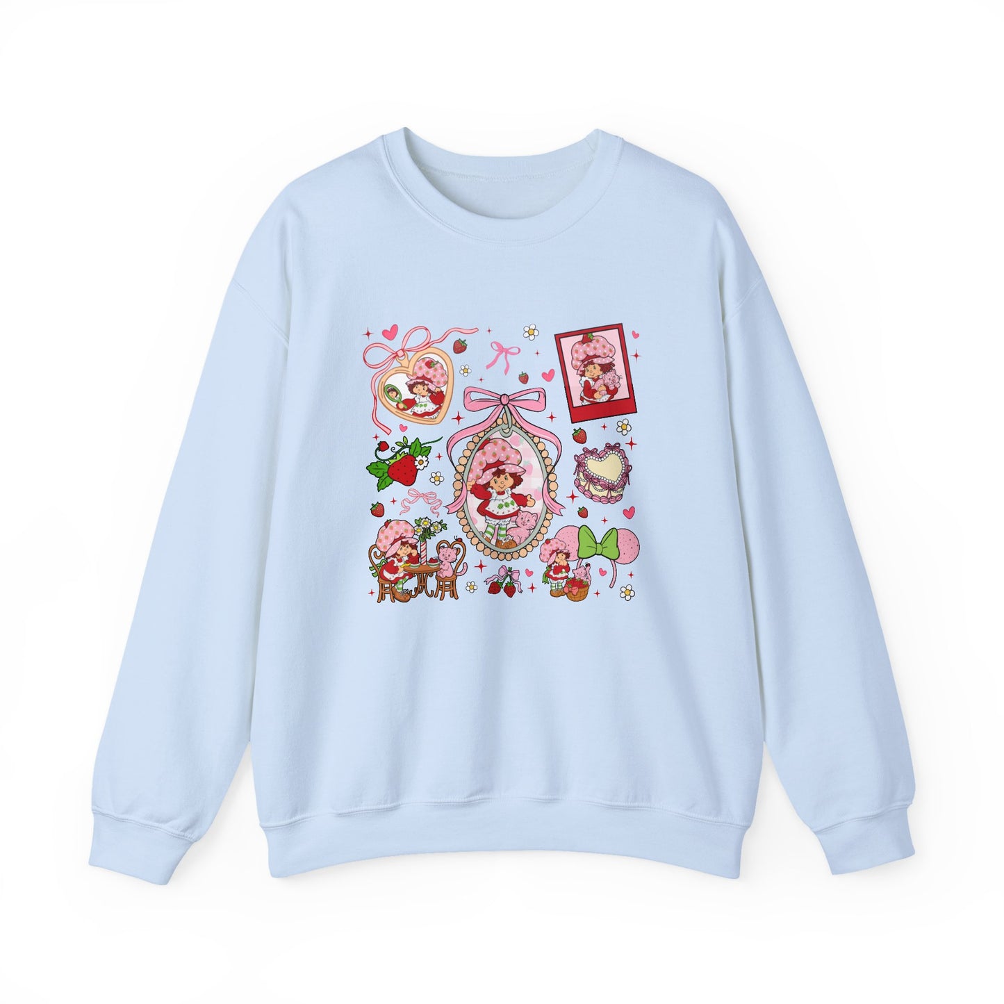Strawberry shortcake Vintage-Inspired Crewneck