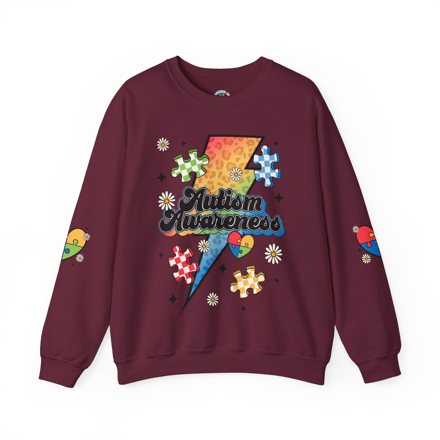 Autism awareness Unisex Heavy Blend™ Crewneck Sweatshirt