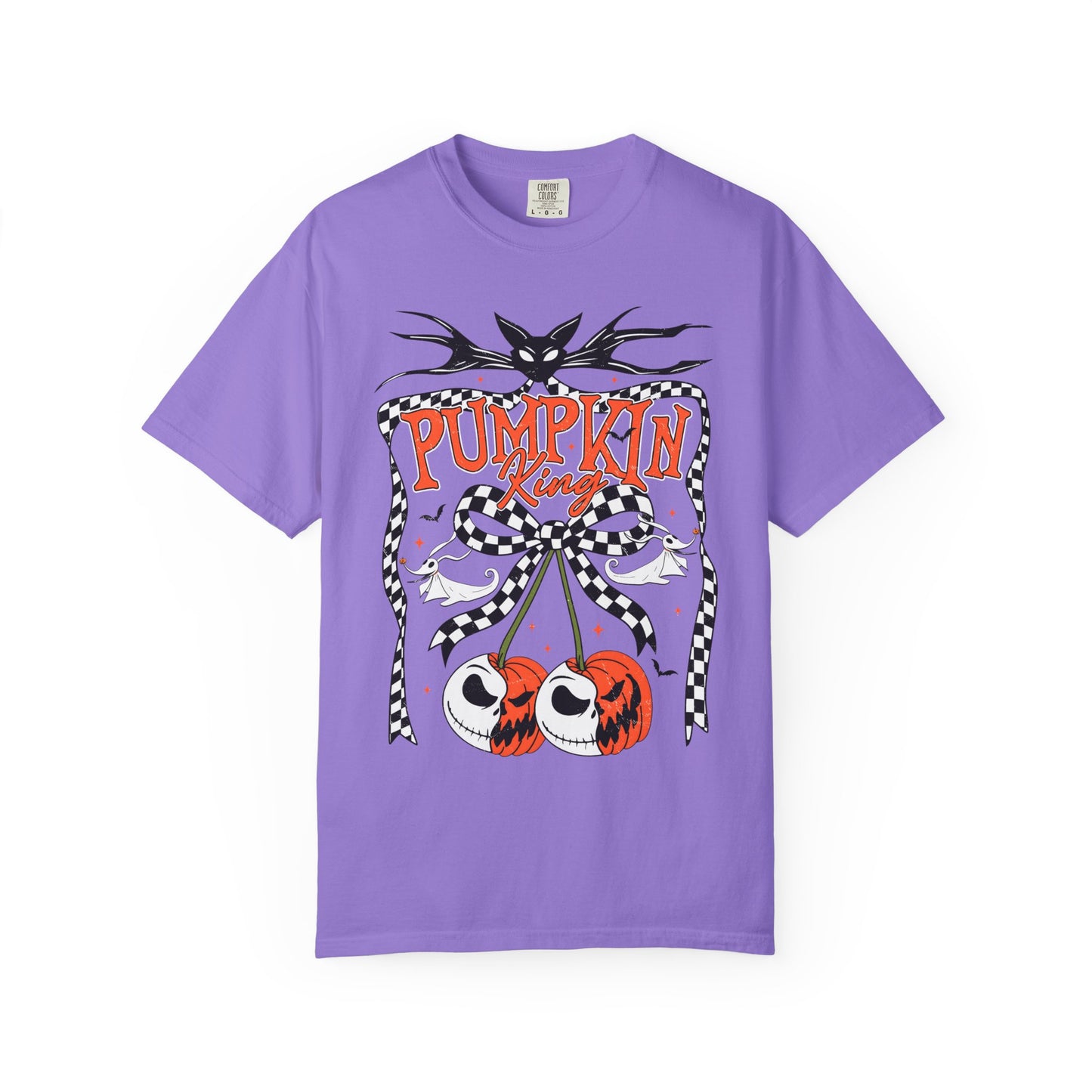 Pumpkin King Unisex Garment-Dyed T-Shirt | Fall Fashion, Halloween Tee