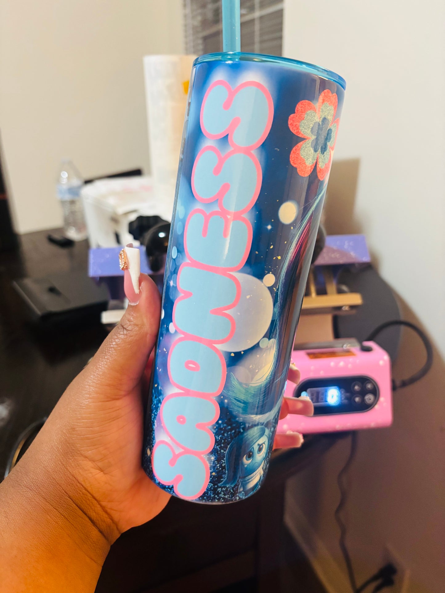 Sadness 20oz sublimation tumbler